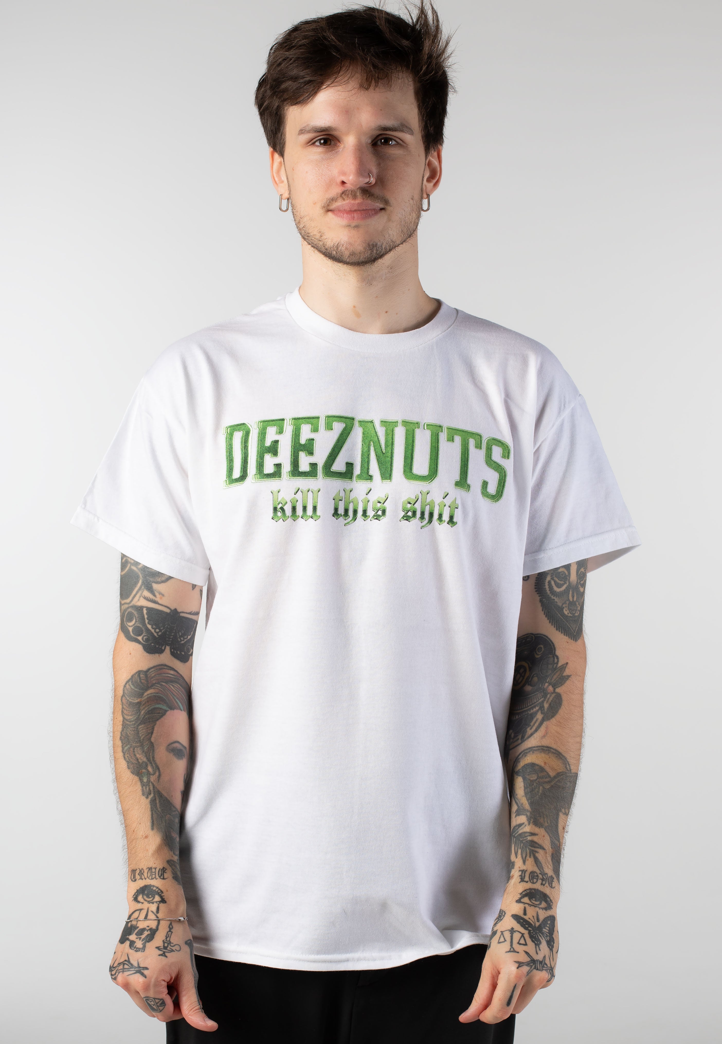 Deez Nuts - Kill This Shit White - T-Shirt | Men-Image