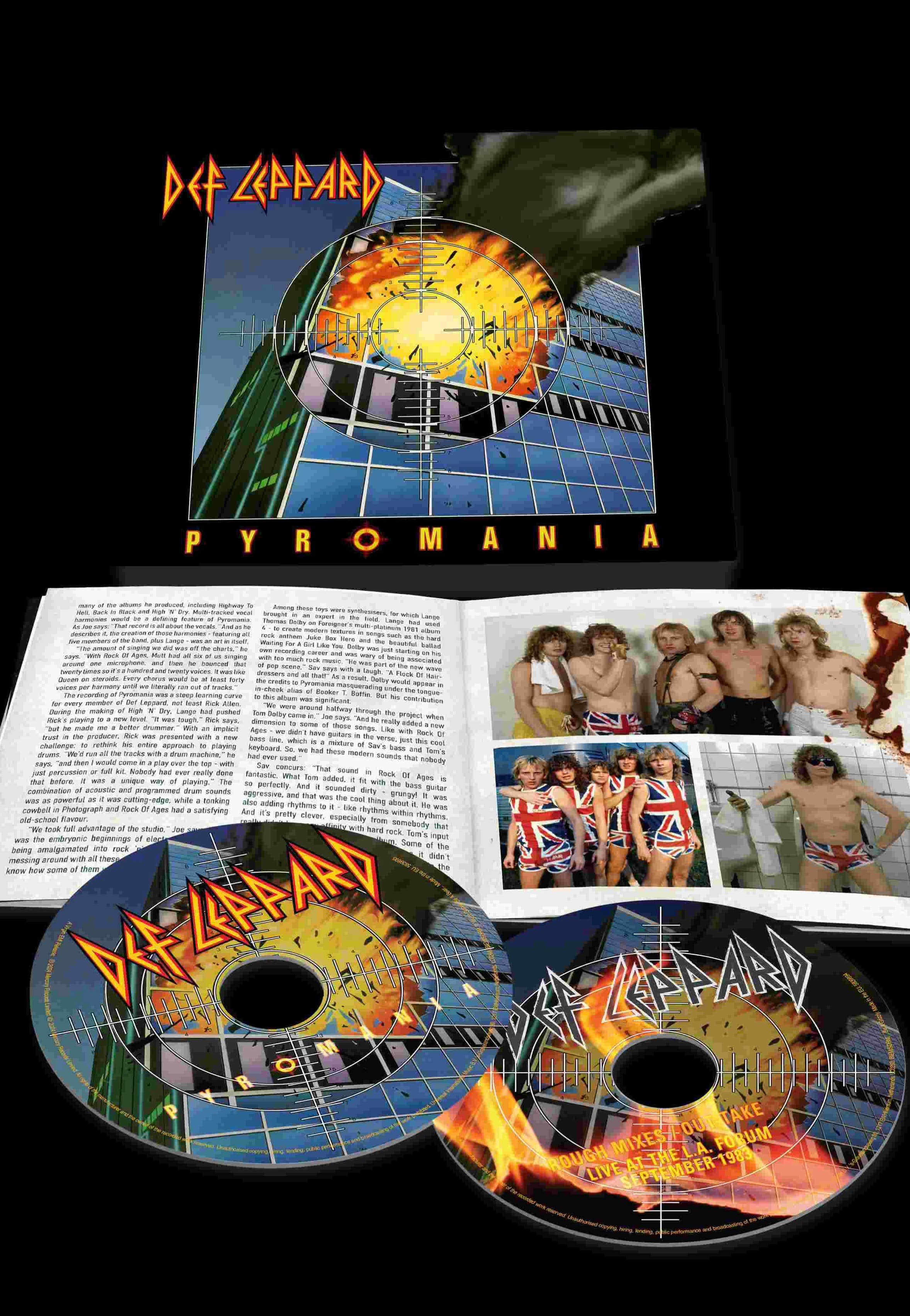 Def Leppard - Pyromania - 2 CD | Impericon