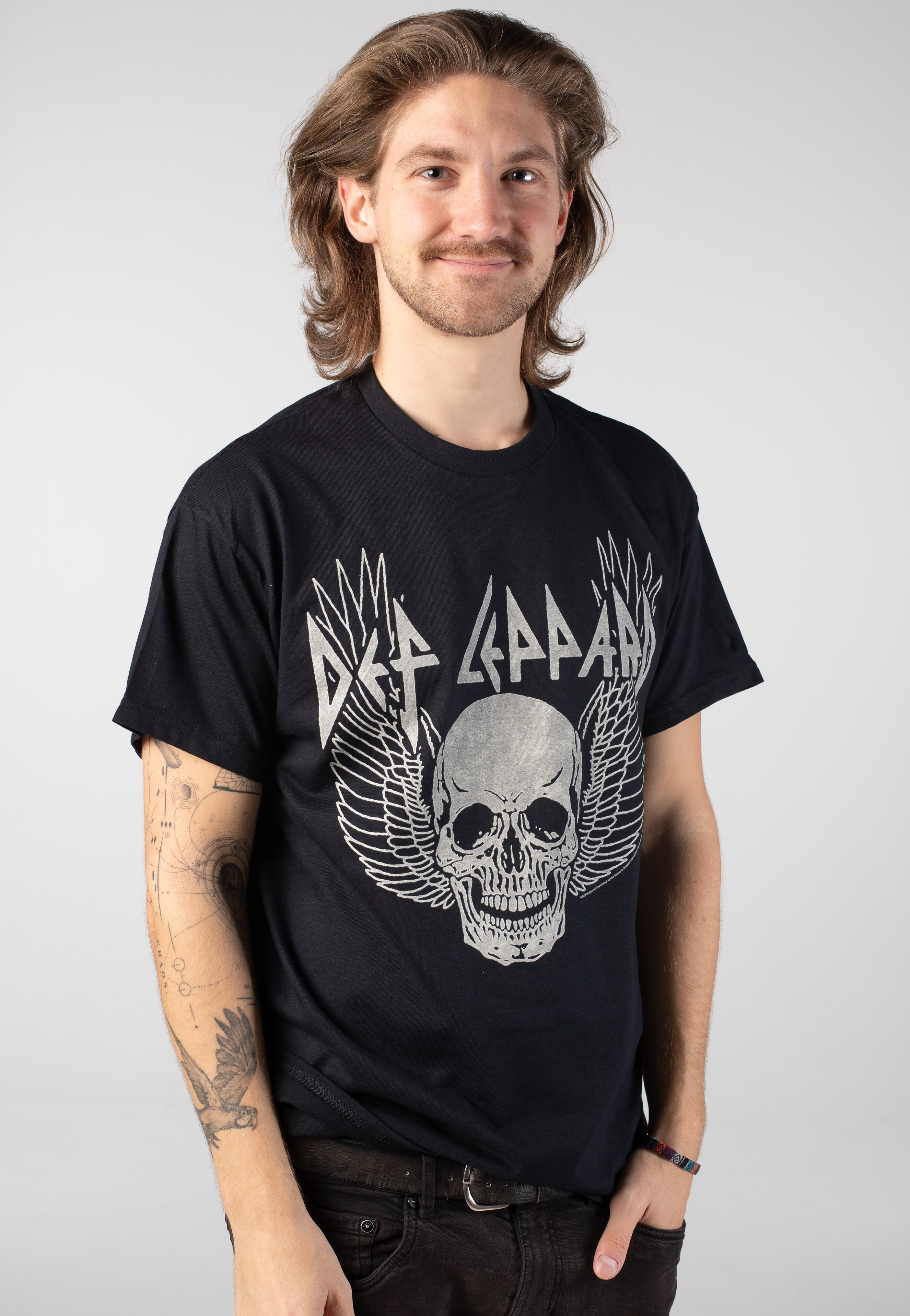 Def Leppard - Winged Skull - T-Shirt | Men-Image