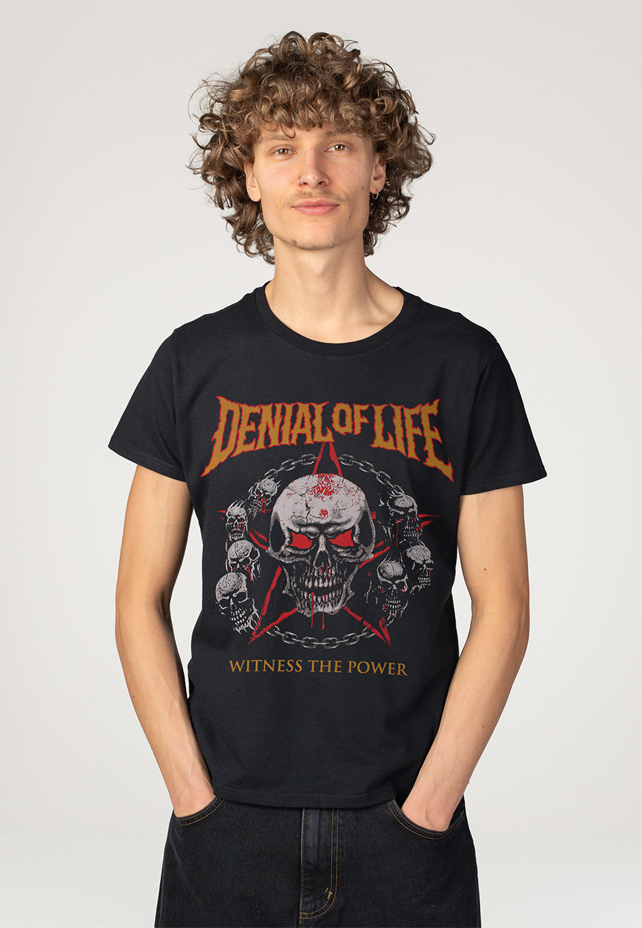 Denial Of Life - Eye Dust - T-Shirt | Men-Image