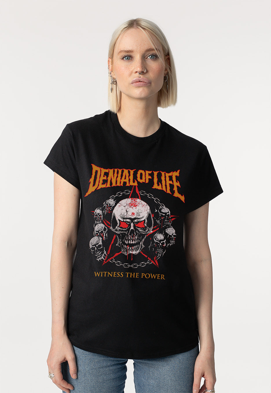 Denial Of Life - Eye Dust - T-Shirt | Women-Image