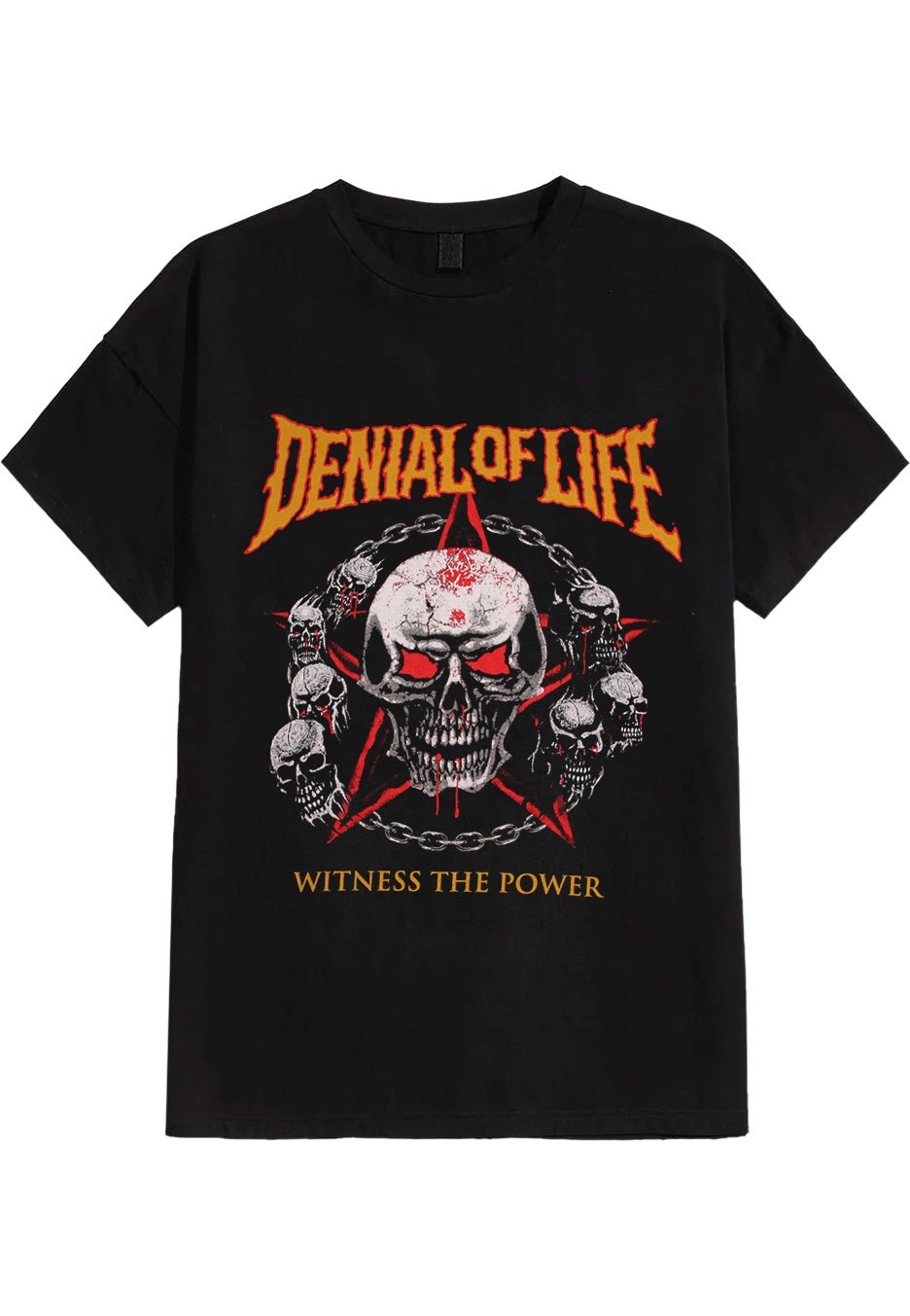 Denial Of Life - Eye Dust - T-Shirt | Neutral-Image