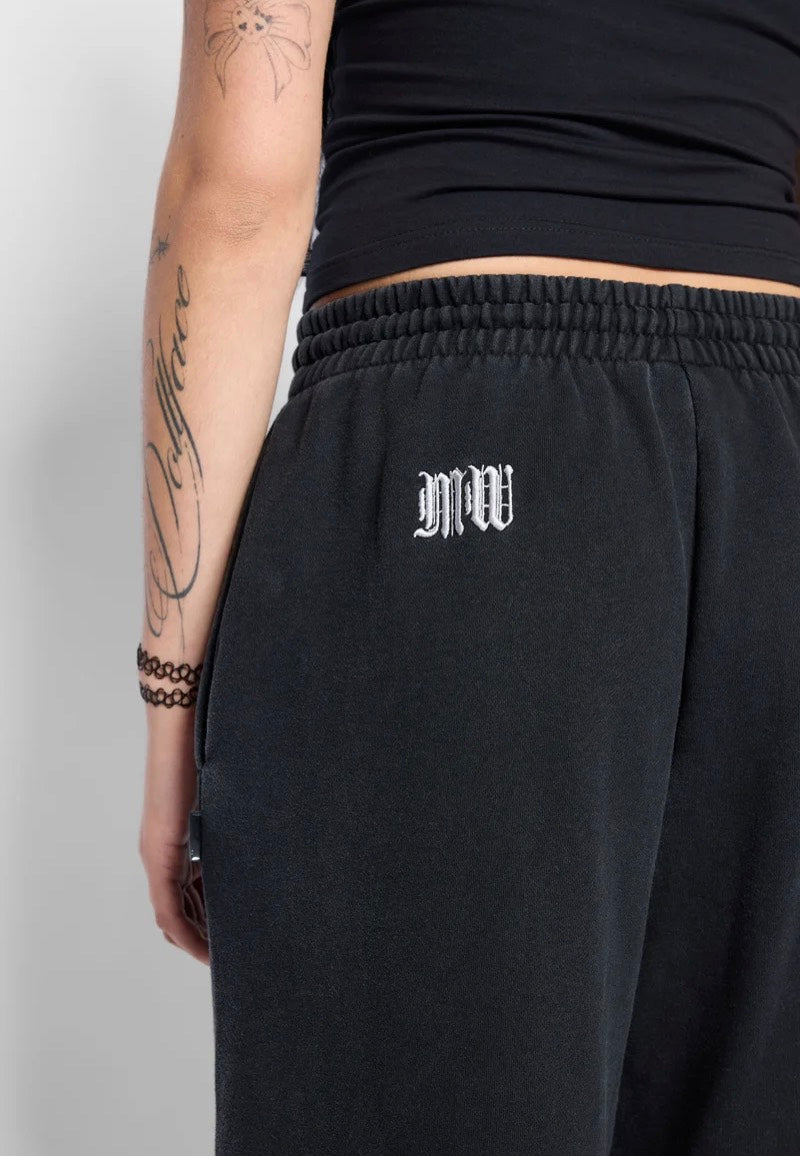 Mary Wyatt Descent Wide Leg Black Pantaloni della tuta | Women-Image