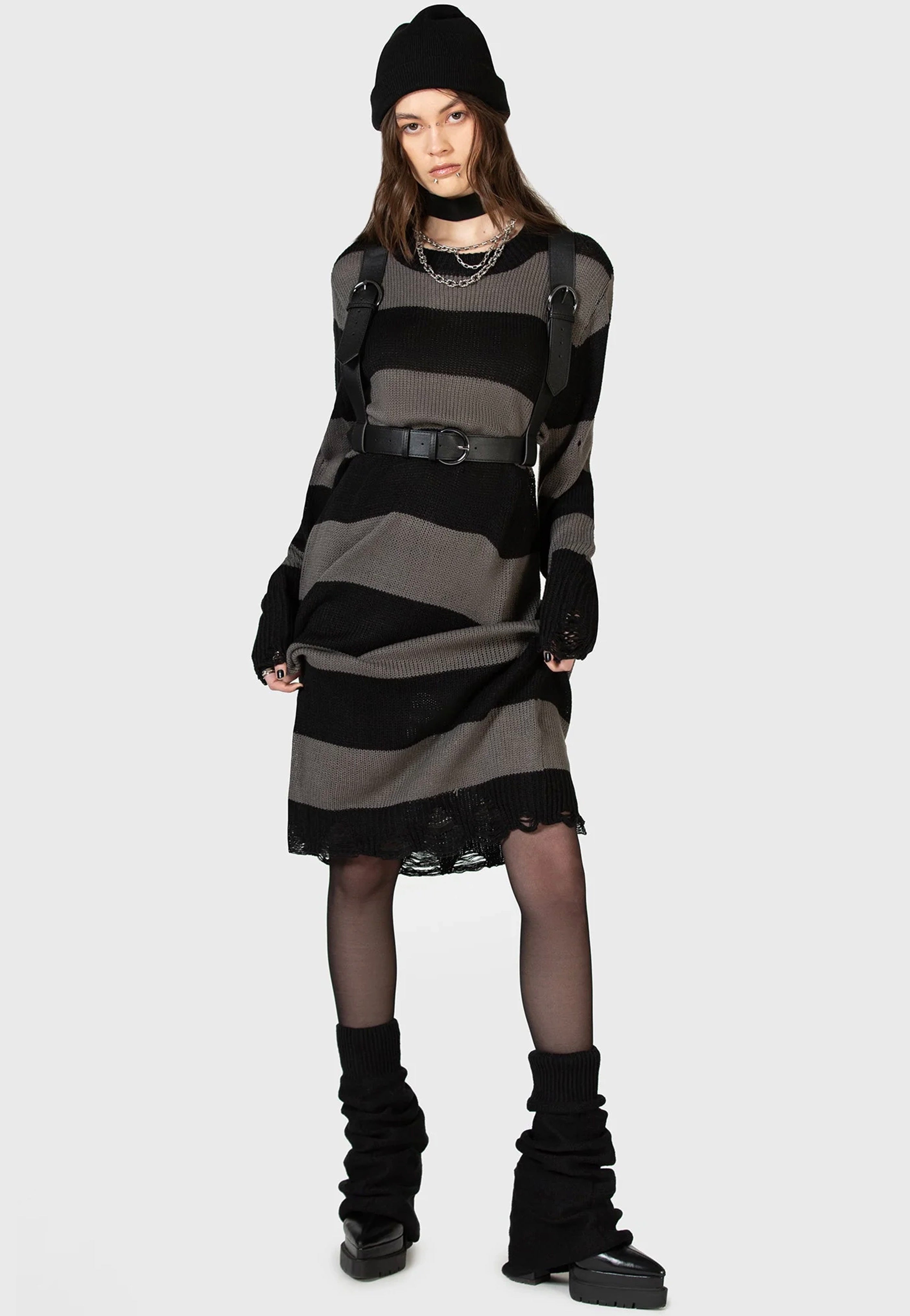 Killstar x Kihilist - Desolate Spirit Black - Harness | Neutral-Image