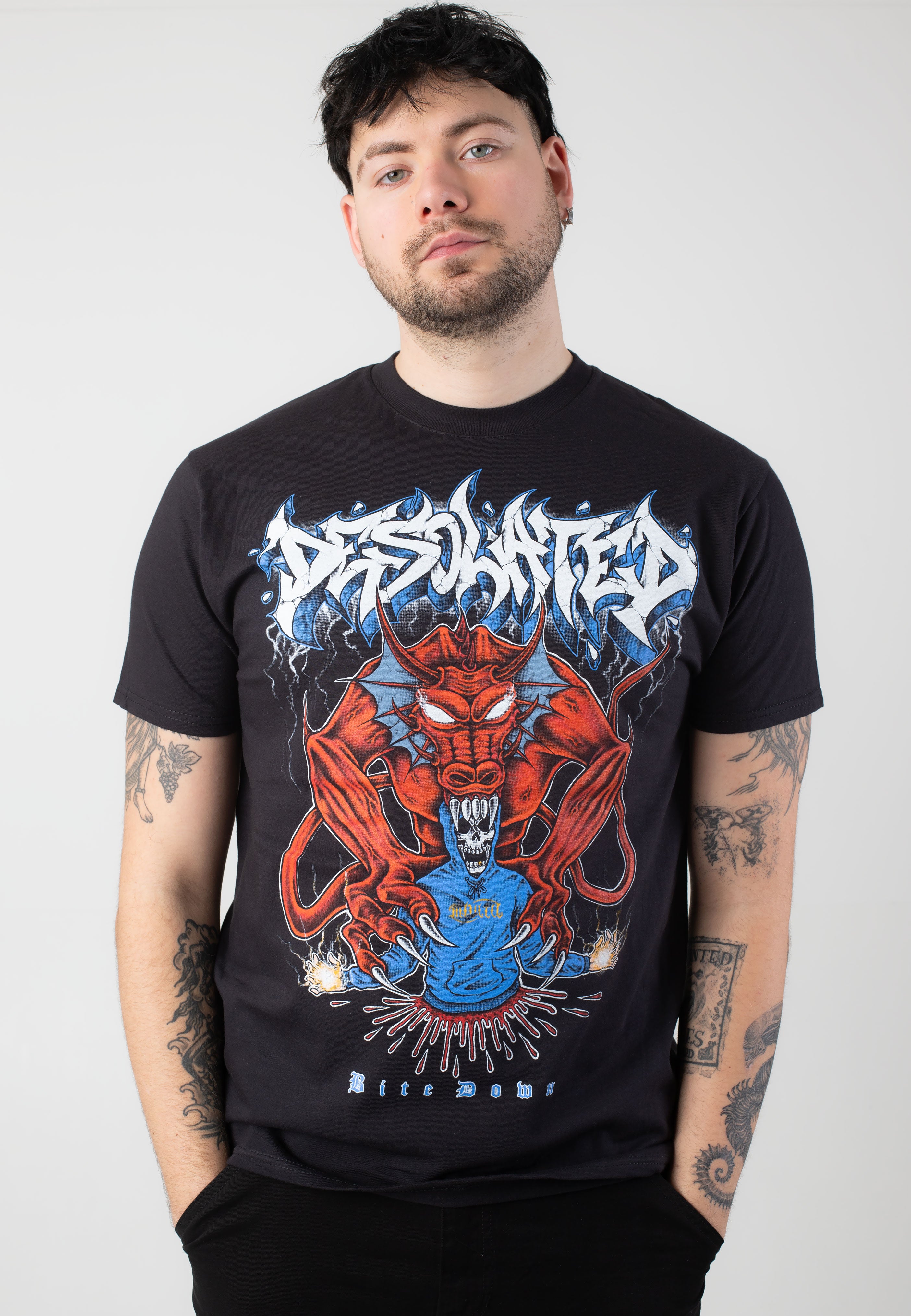 DEVILS HEAD Tシャツ XL Desolated Devil Thrash - T-Shirt | Impericon
