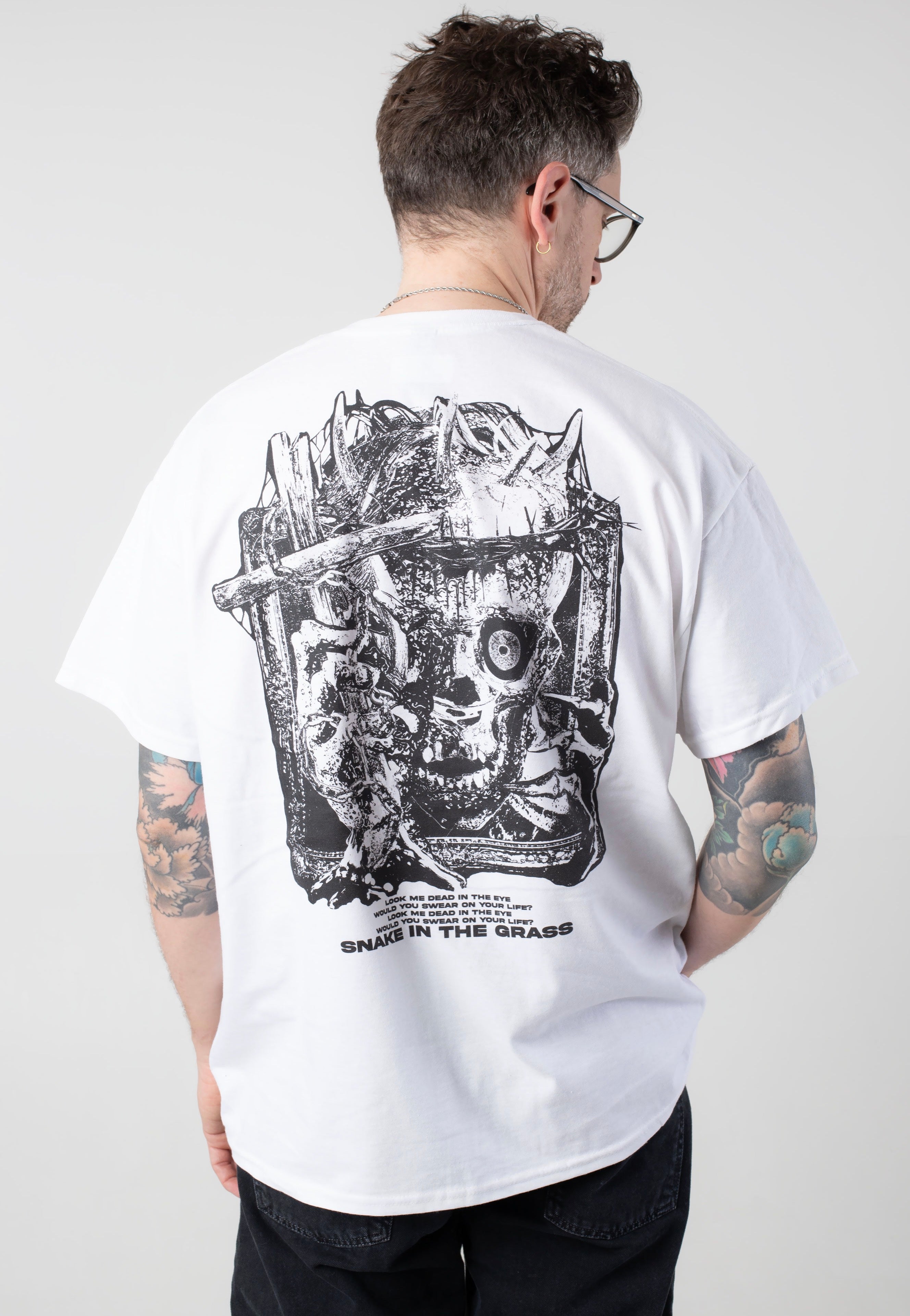 Despised Icon - Snake In The Gras White - T-Shirt | Men-Image