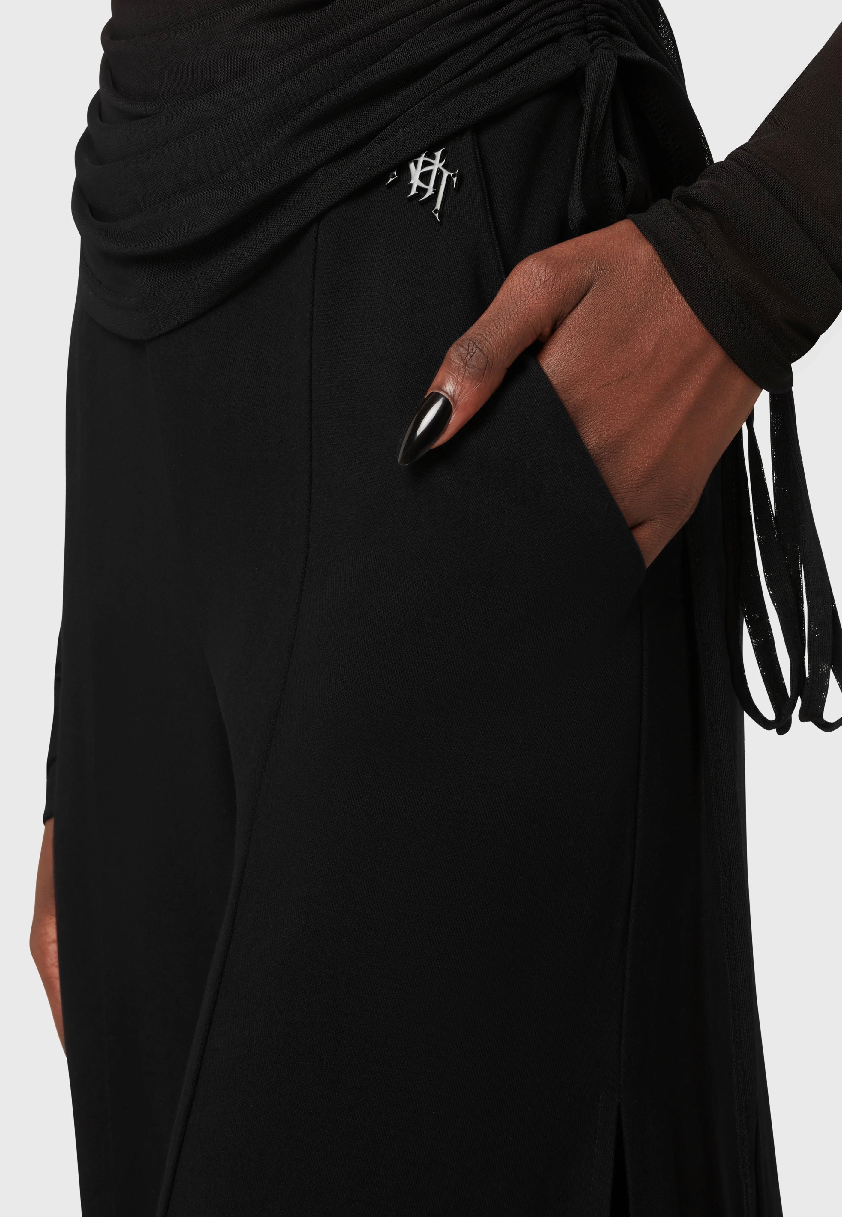 Killstar x Kihilist - Deteriorate Black - Pants | Women-Image