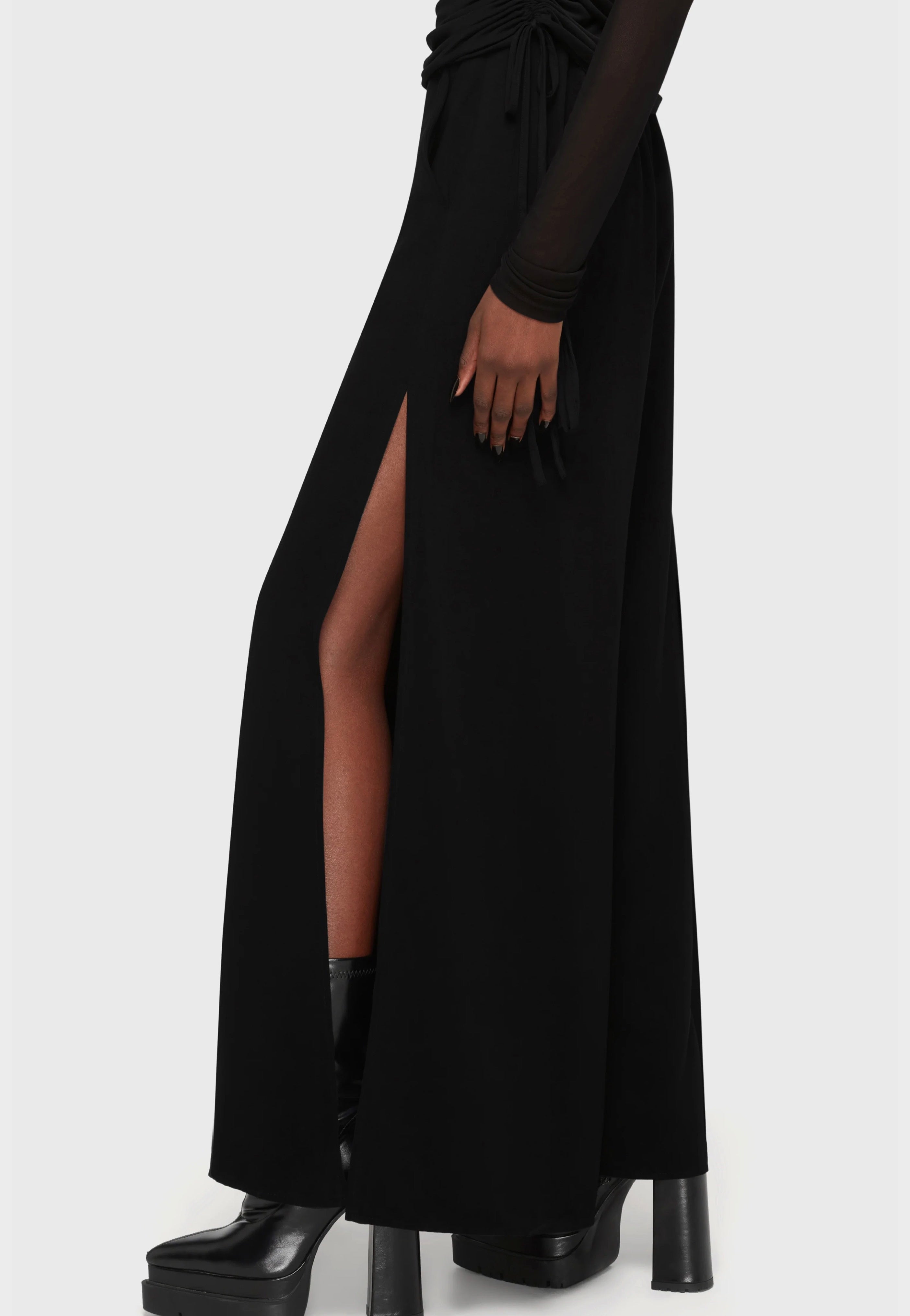 Killstar x Kihilist - Deteriorate Black - Pants | Women-Image