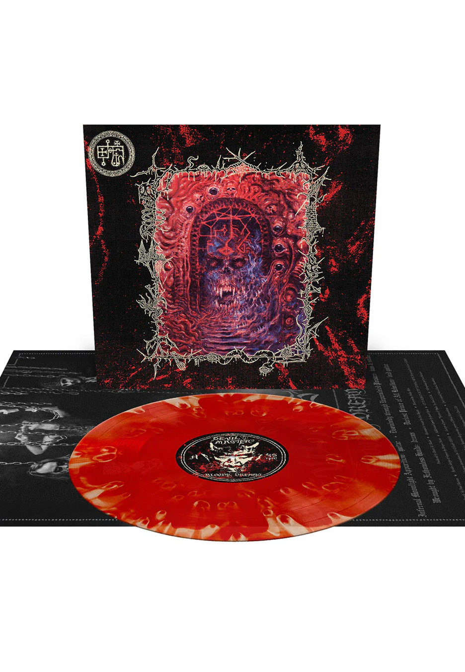Devil Master Bloody Dreams Ltd. Pool Of Blood Colored Vinyl  | Neutral-Image