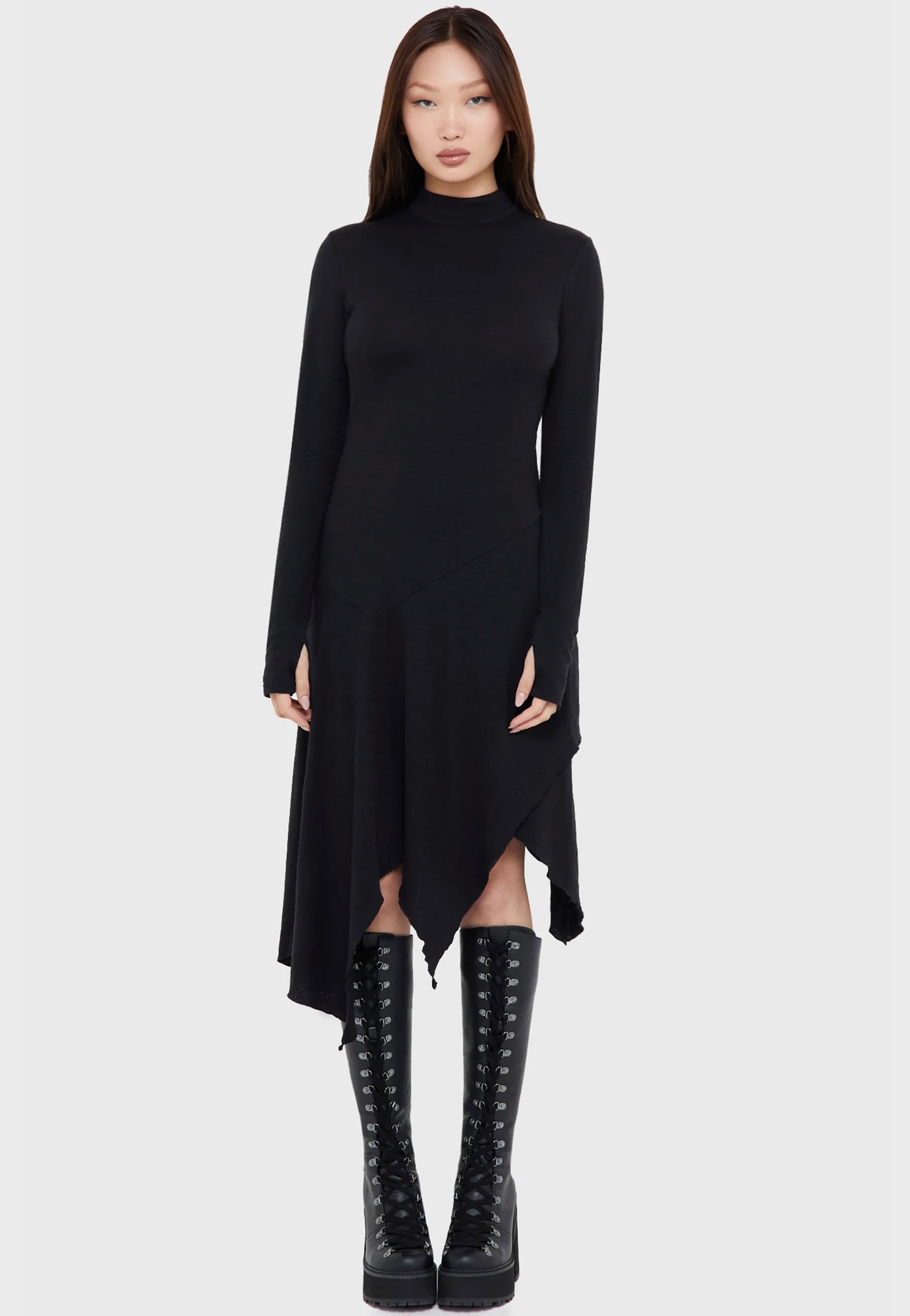 Killstar x Kihilist - Devil's Decay Black - Dress | Women-Image