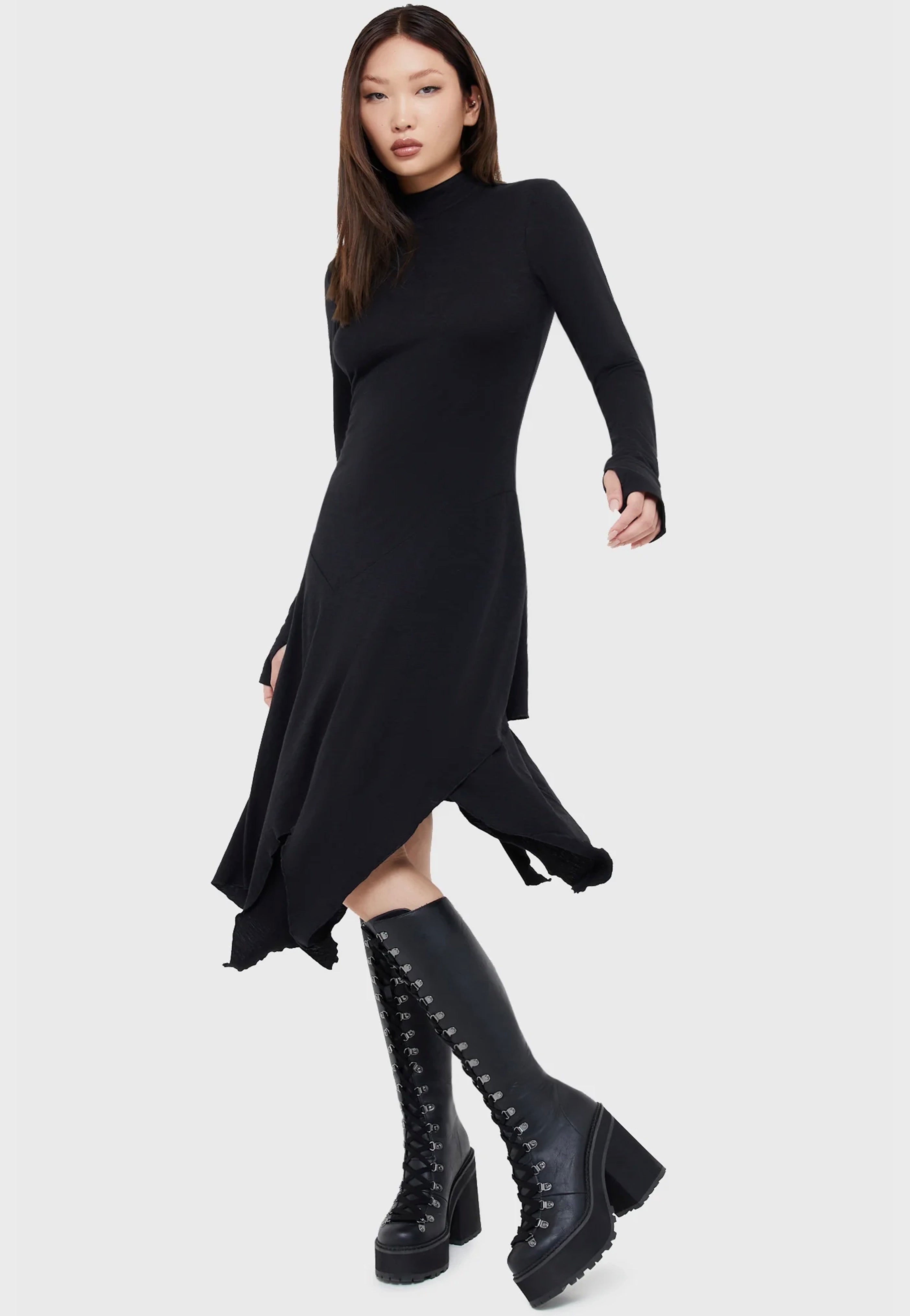 Killstar x Kihilist - Devil's Decay Black - Dress | Women-Image