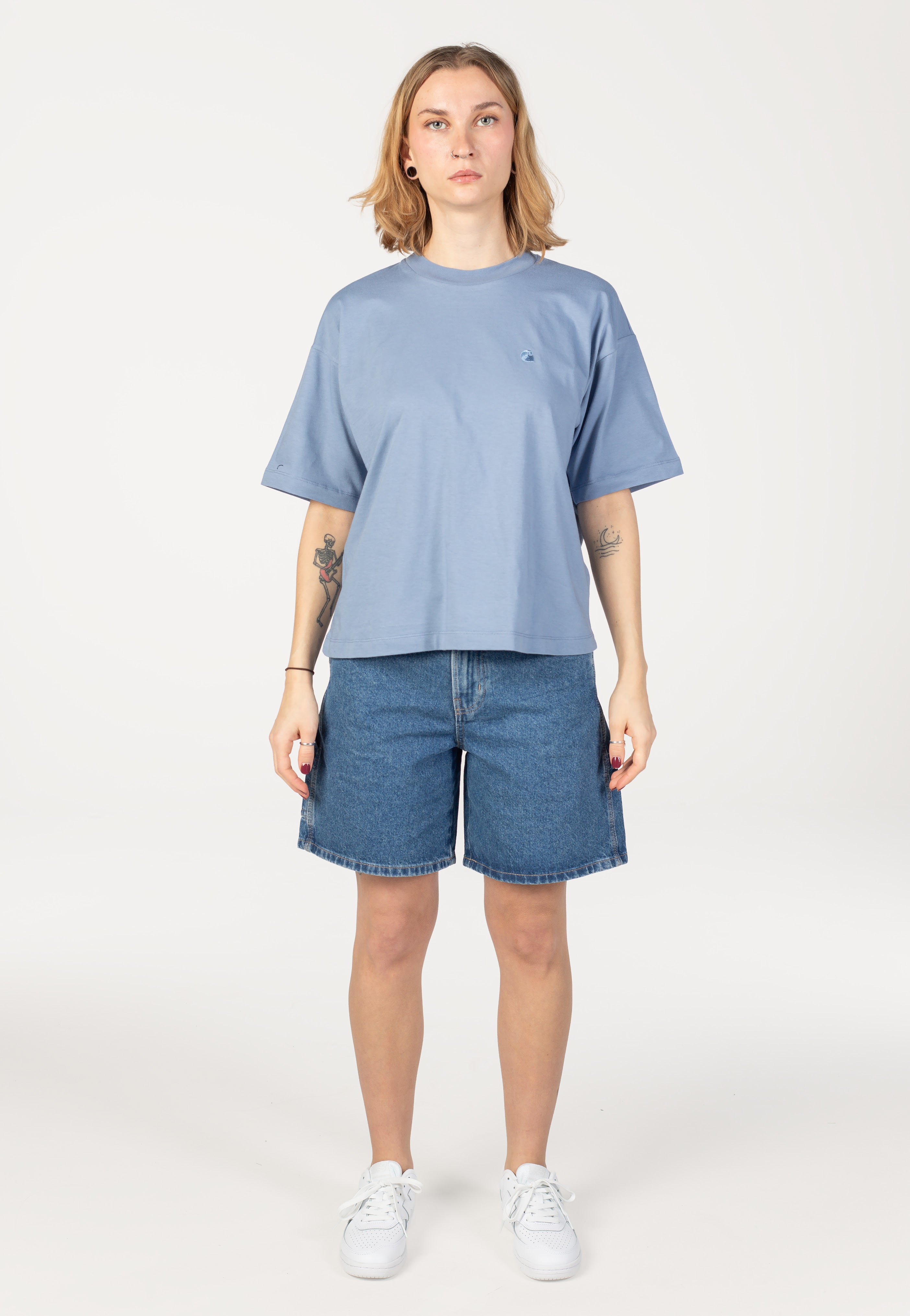 Dickies - 993 7 Inch Carpenter Classic Blue - Shorts | Women-Image