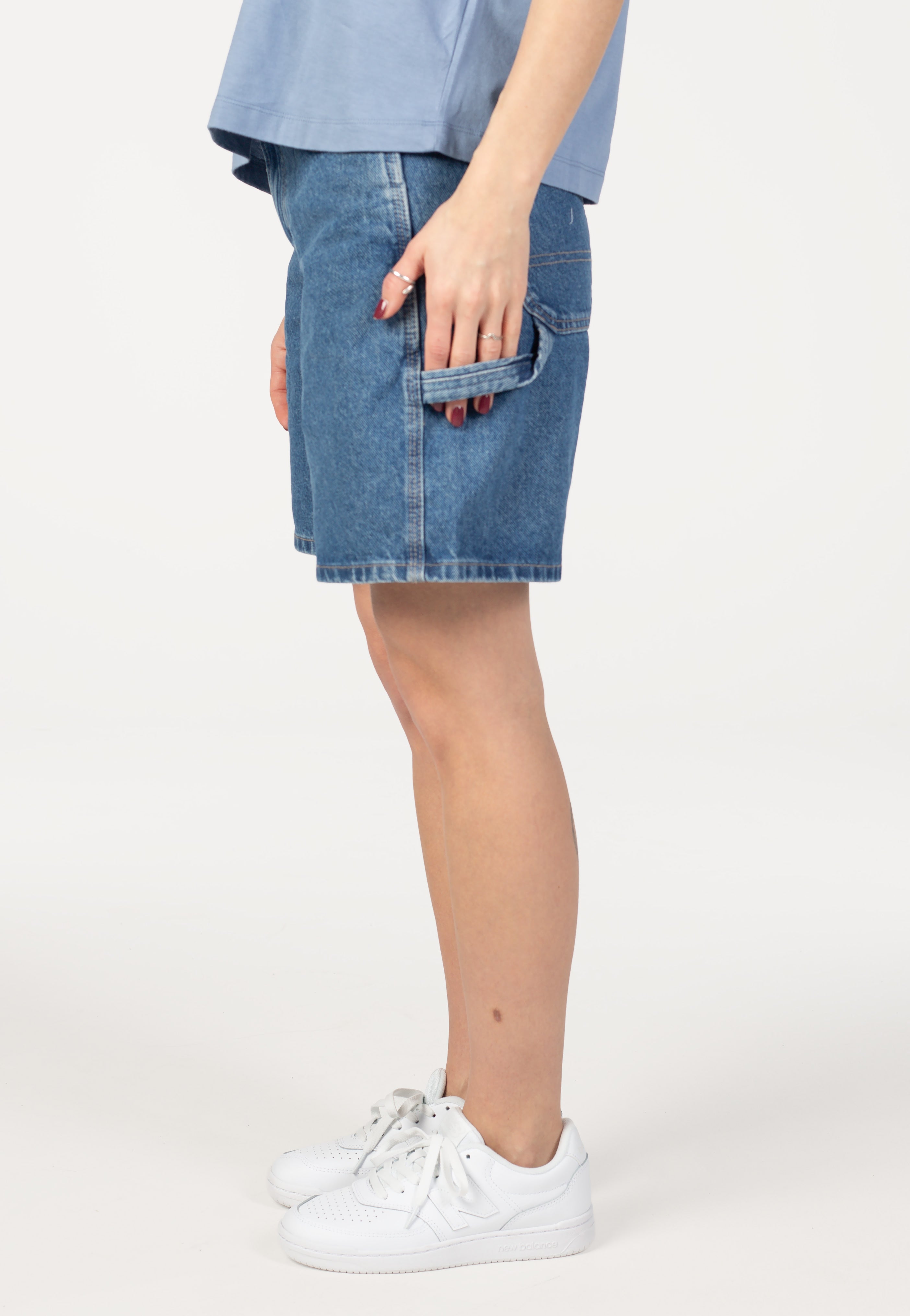 Dickies - 993 7 Inch Carpenter Classic Blue - Shorts | Women-Image