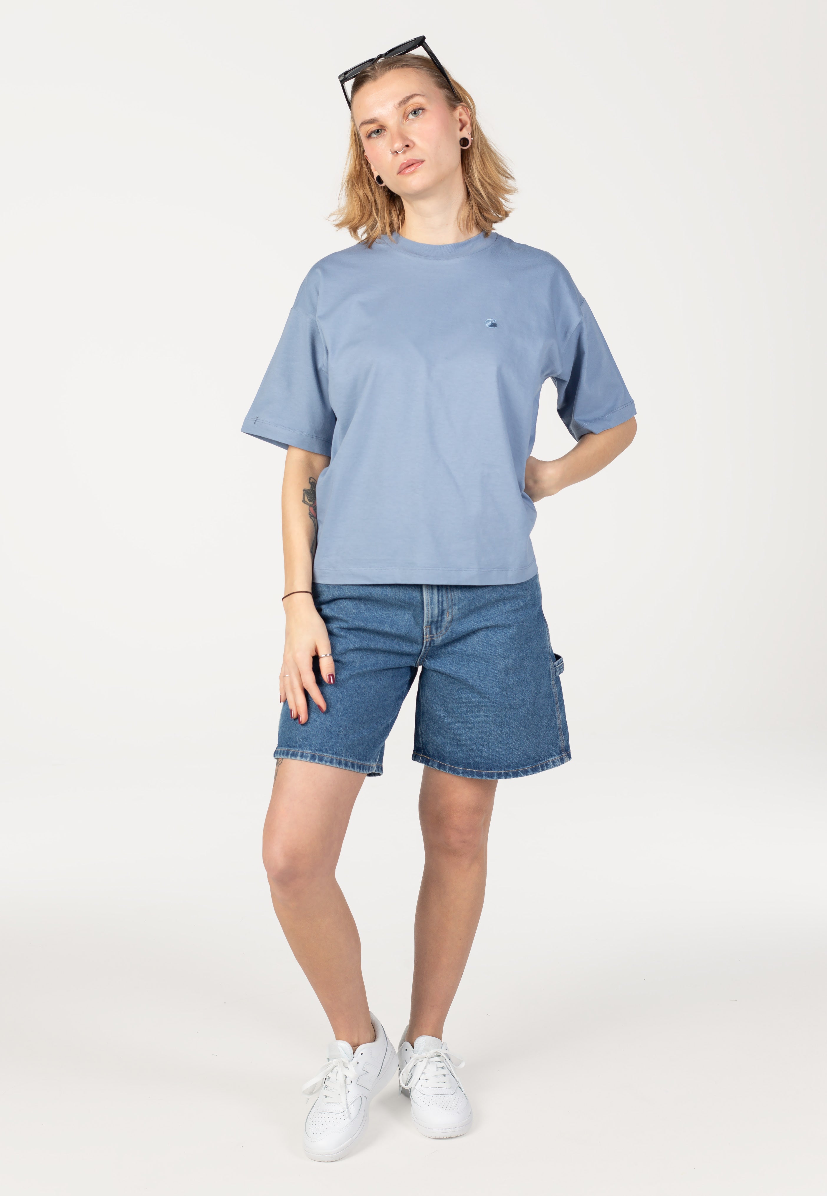 Dickies - 993 7 Inch Carpenter Classic Blue - Shorts | Women-Image