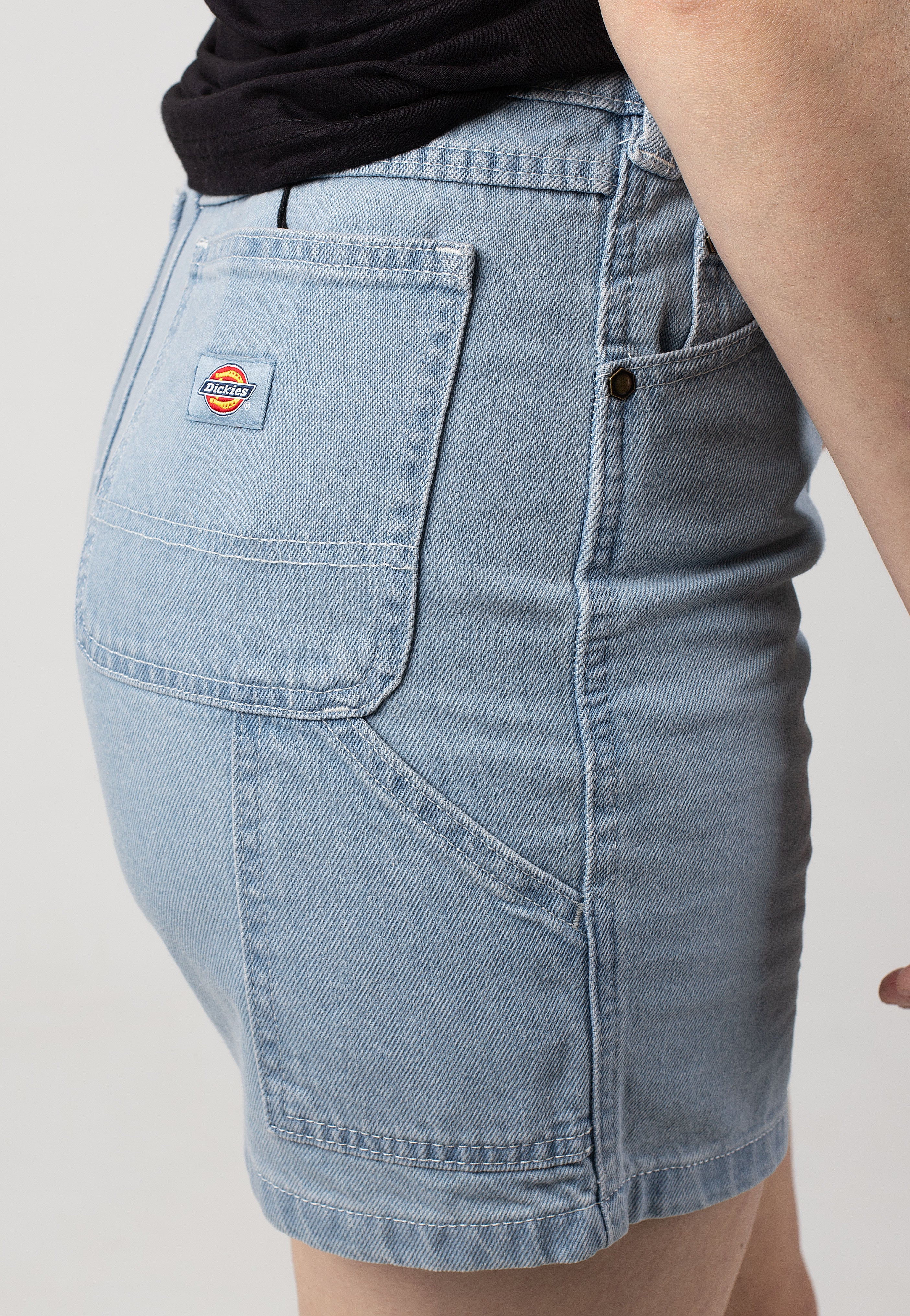 Dickies - Denim Vintage Blue - Shorts | Women-Image