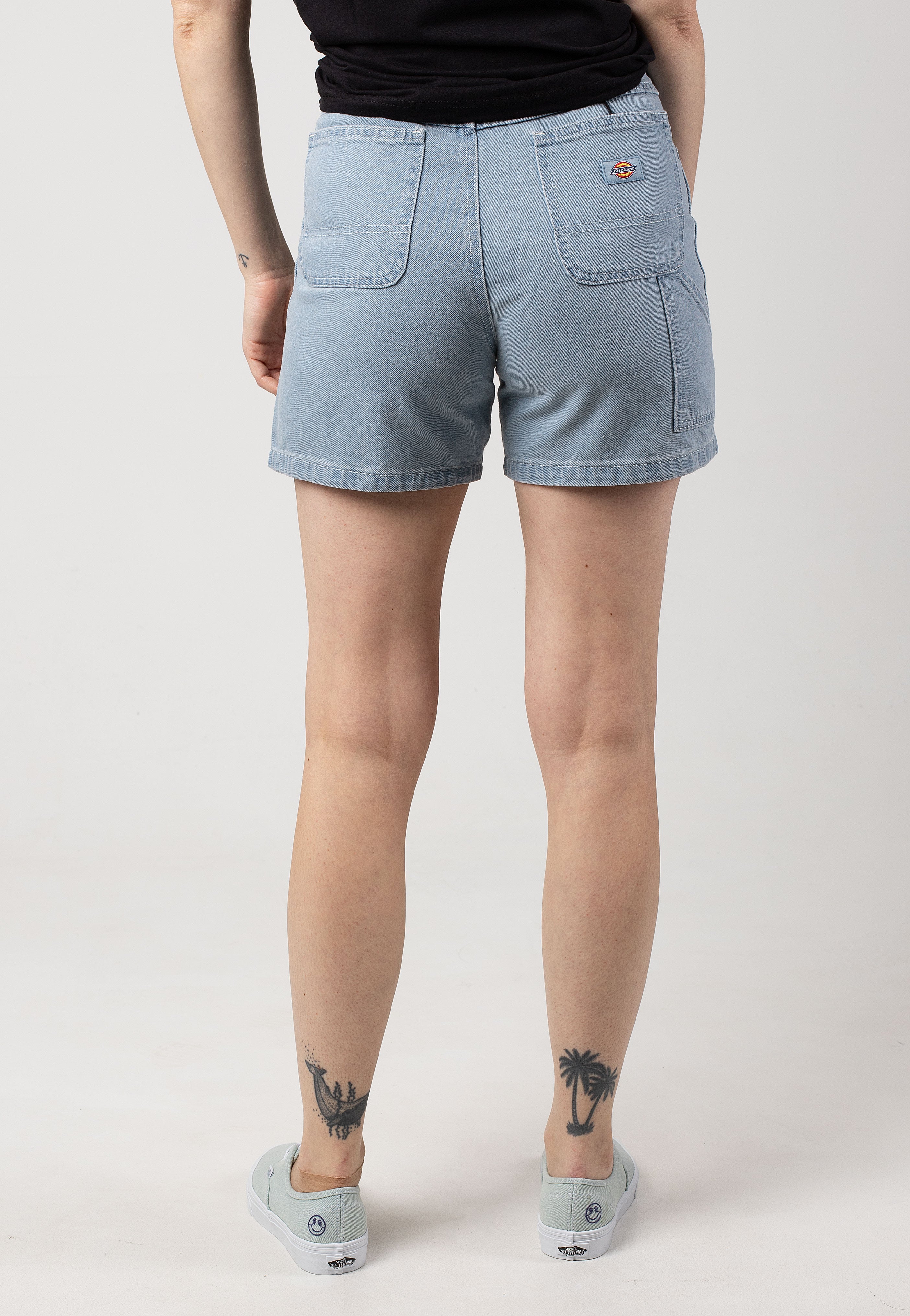 Dickies - Denim Vintage Blue - Shorts | Women-Image