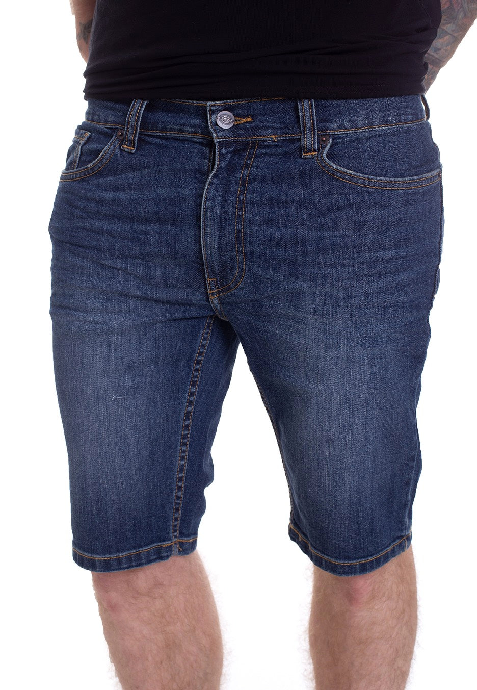 Dickies - Rhode Island Slim Fit Mid Blue - Shorts | Men-Image