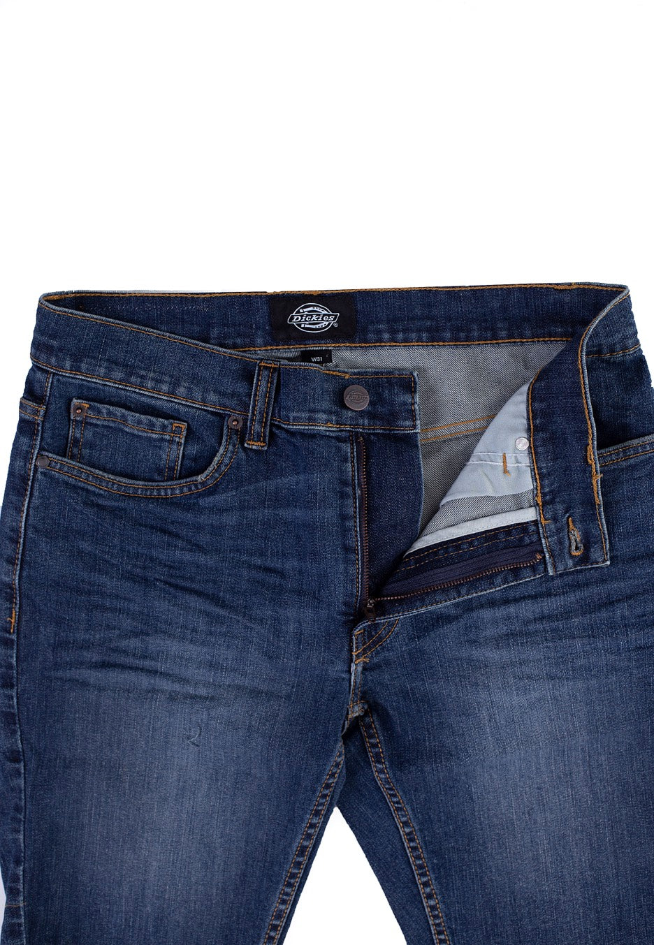 Dickies - Rhode Island Slim Fit Mid Blue - Shorts | Men-Image