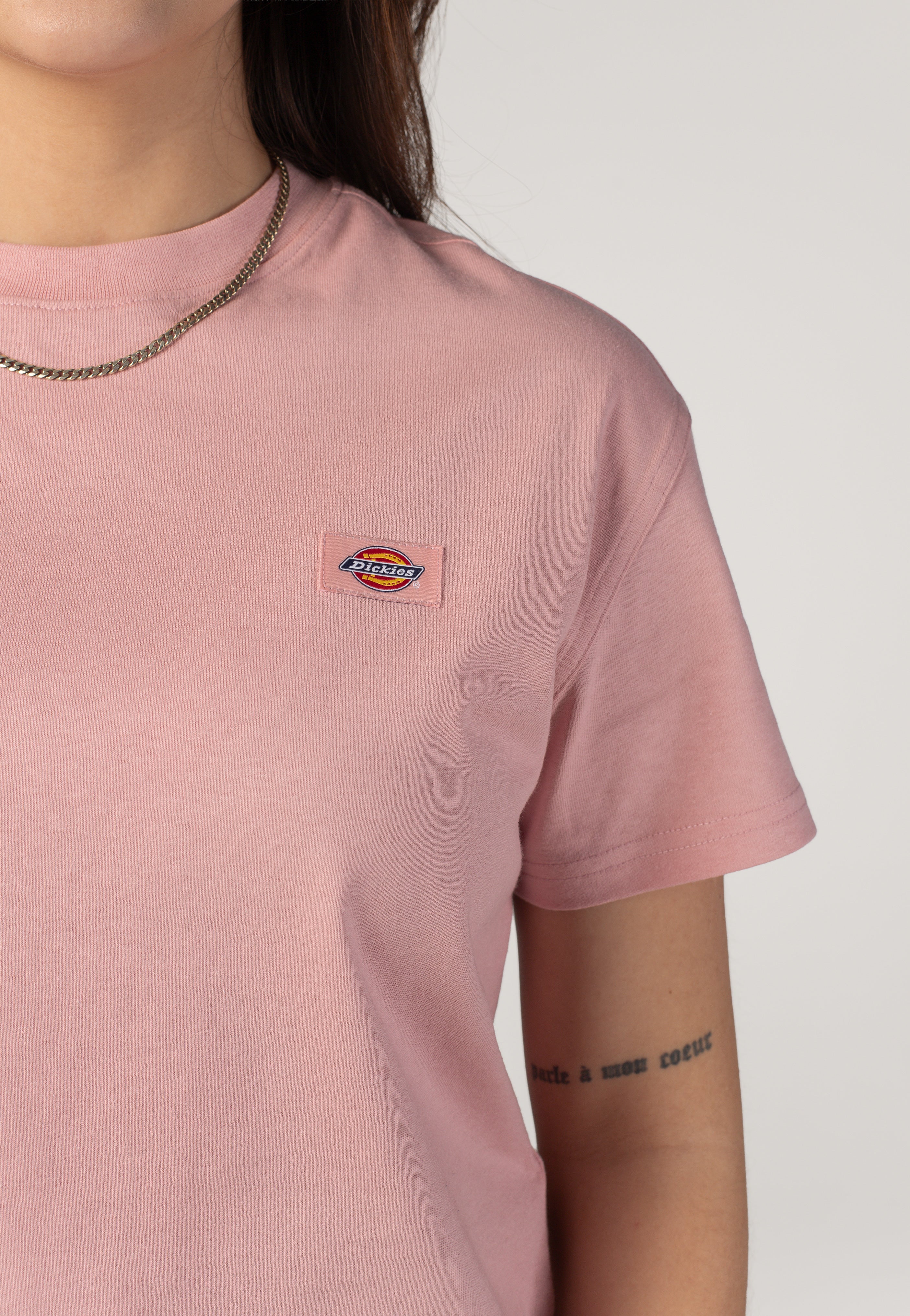 Dickies - Oakport Boxy Bridal Rose - T-Shirt | Women-Image