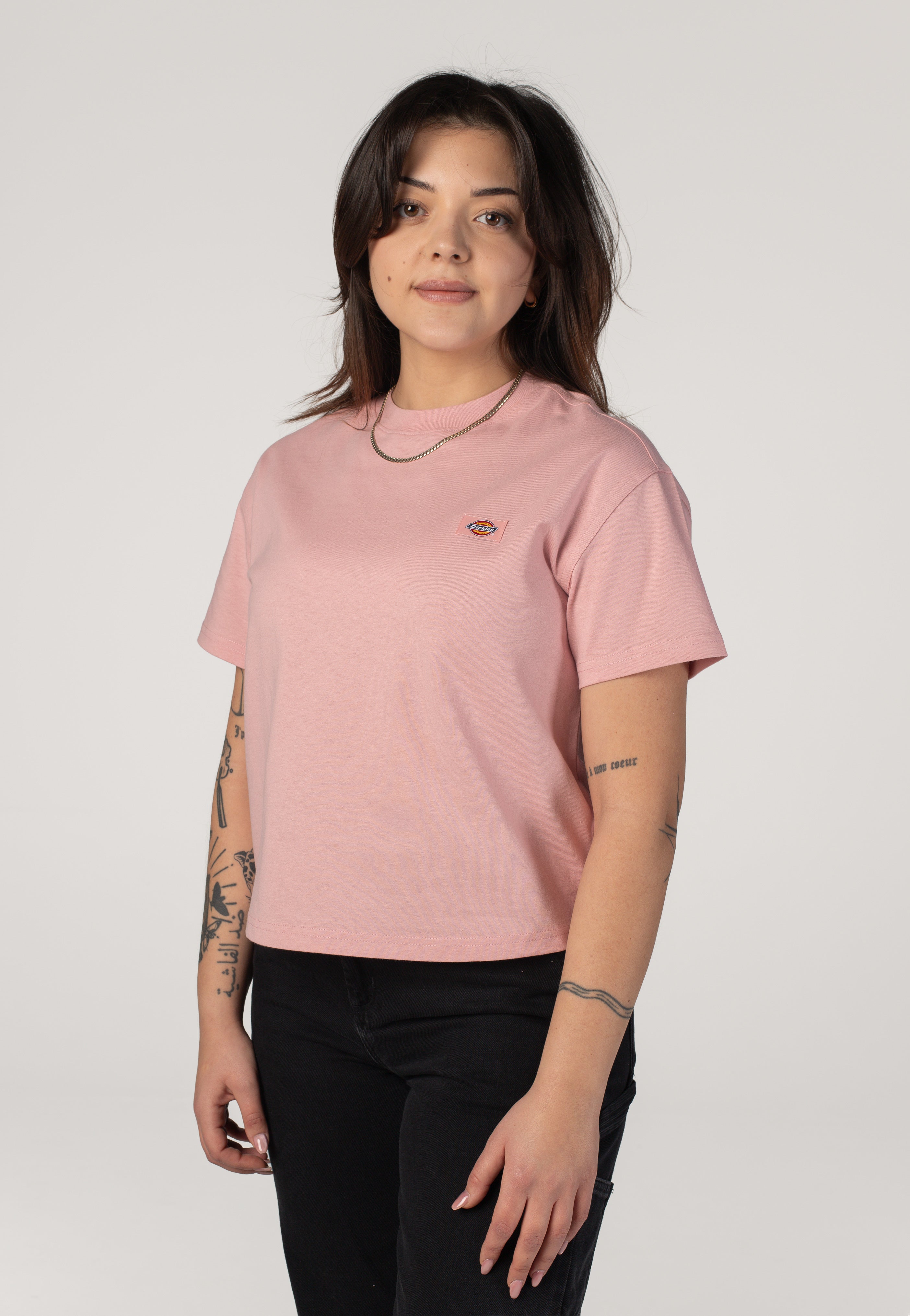 Dickies - Oakport Boxy Bridal Rose - T-Shirt | Women-Image