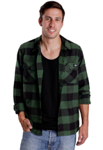 Dickies - Sacramento L/S Pine Green - Shirt | Men-Image