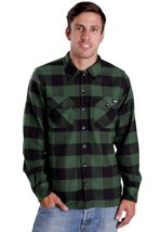 Dickies - Sacramento L/S Pine Green - Shirt | Men-Image