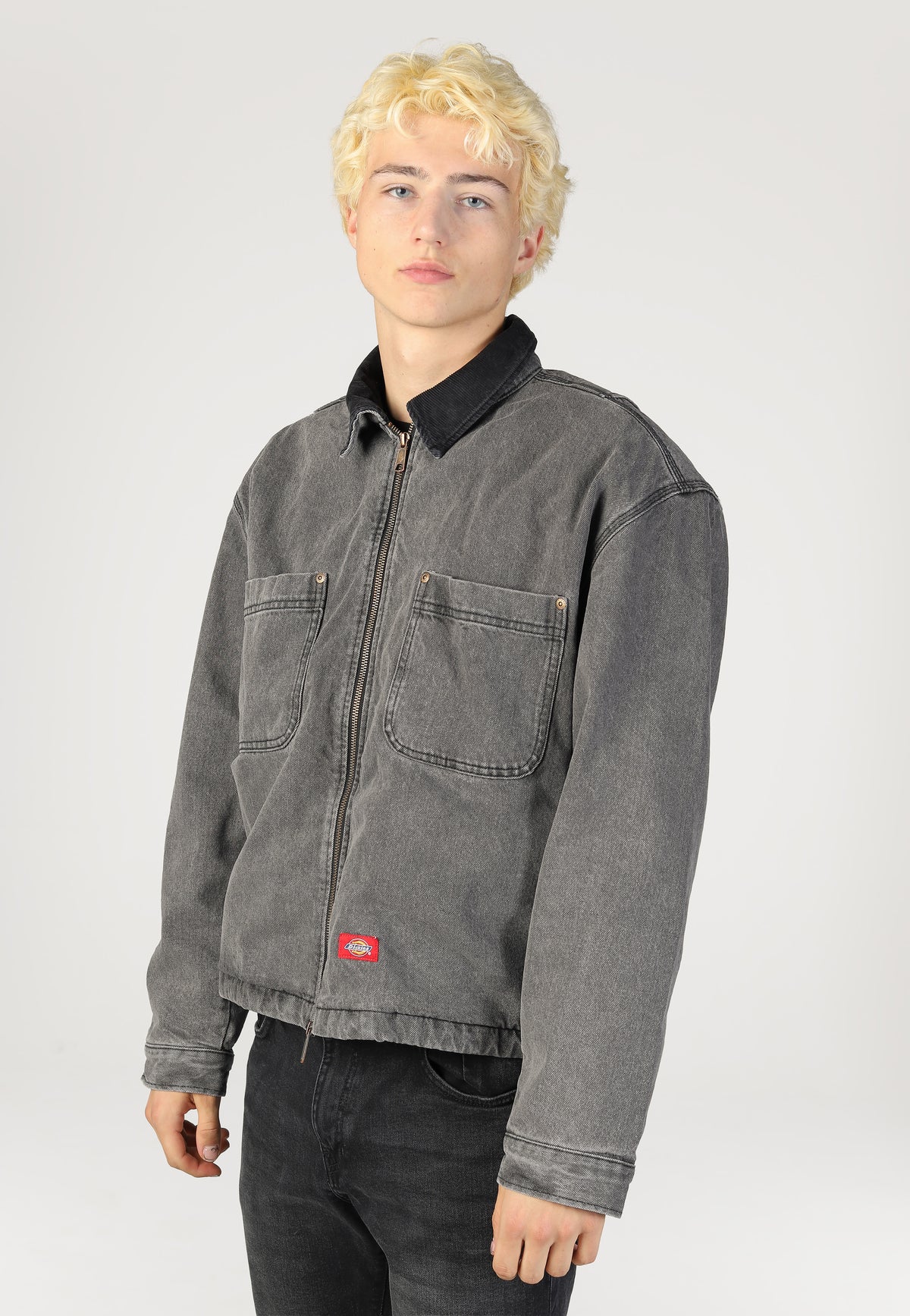 Dickies Taylor Denim Black Wash Jeans Jacket | Men-Image