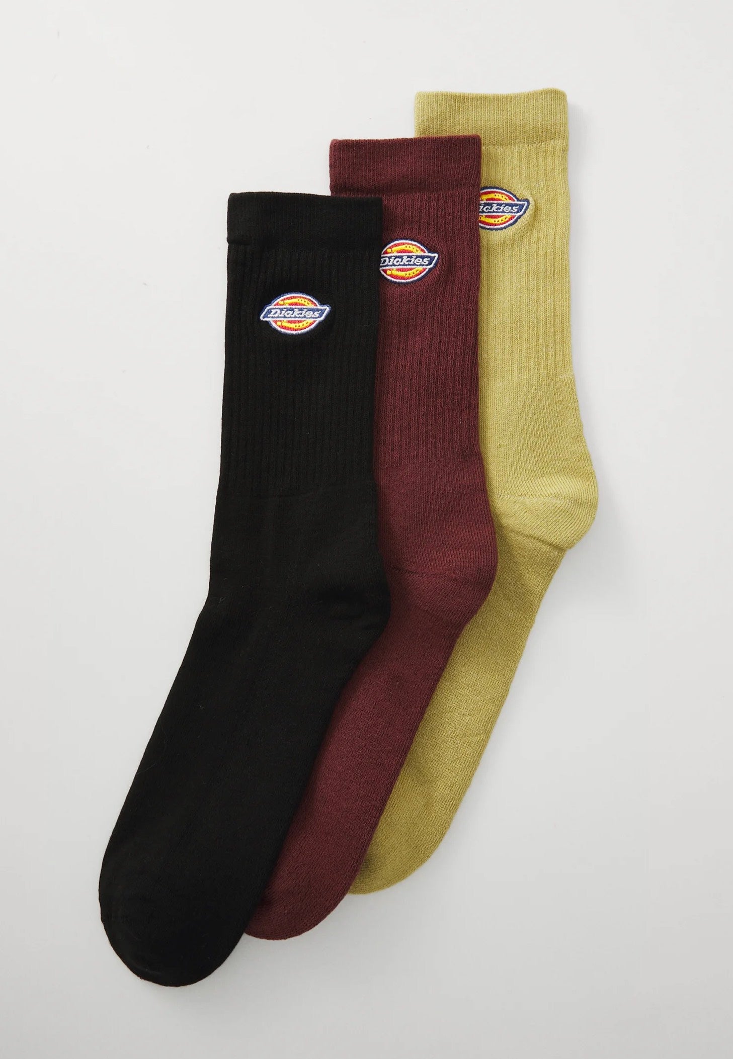 Dickies - Valley Grove Pack Of 3 Andorra - Socks | Neutral-Image