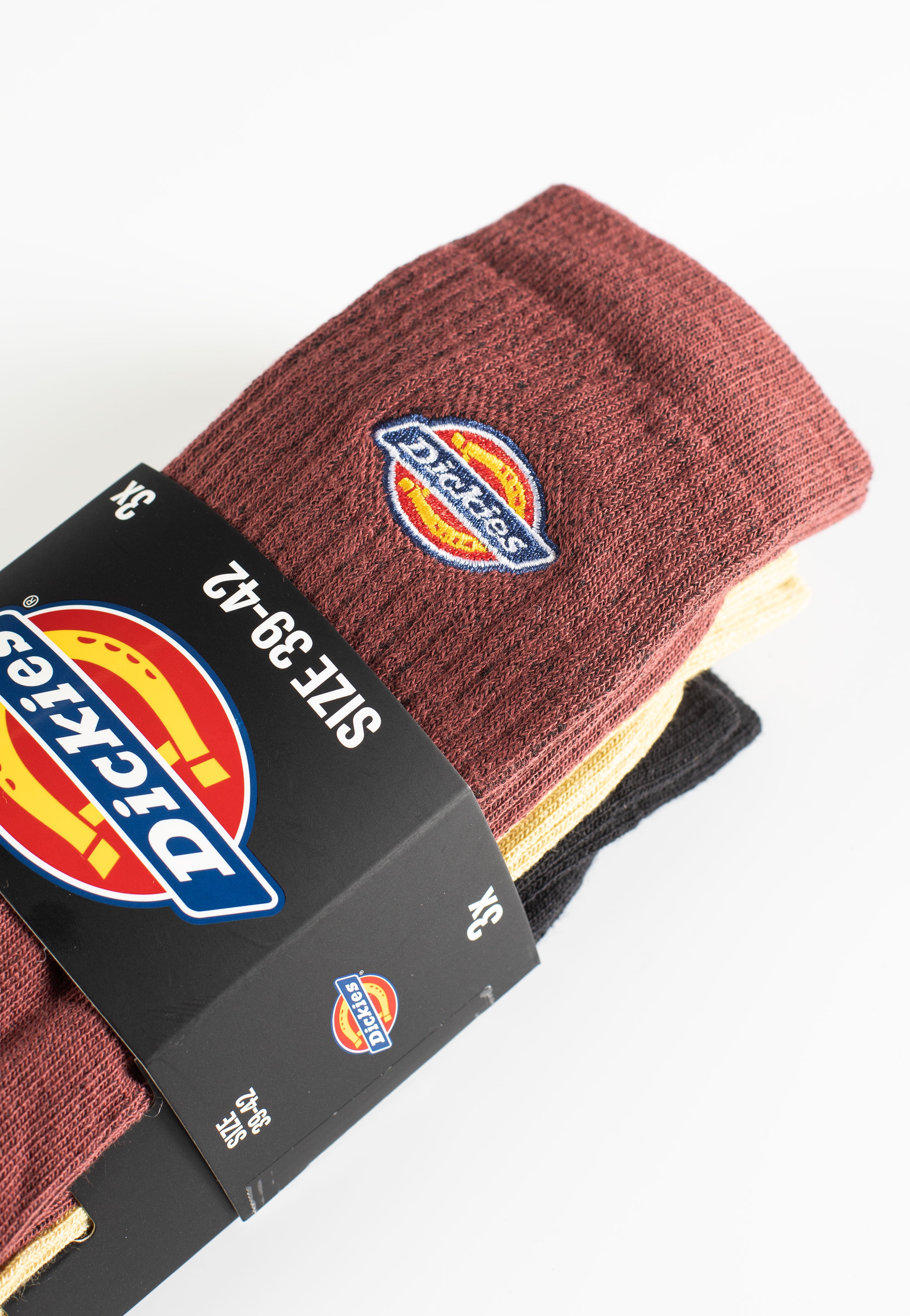 Dickies - Valley Grove Pack Of 3 Andorra - Socks | Neutral-Image