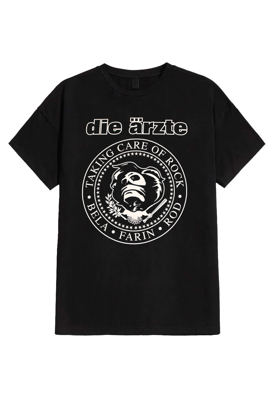 Die Ärzte - Taking Care Of Rock - T-Shirt | Neutral-Image