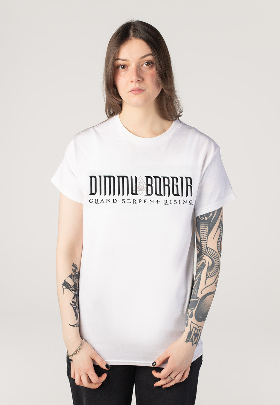 Dimmu Borgir - Grand Serpent Rising White - T-Shirt | Women-Image