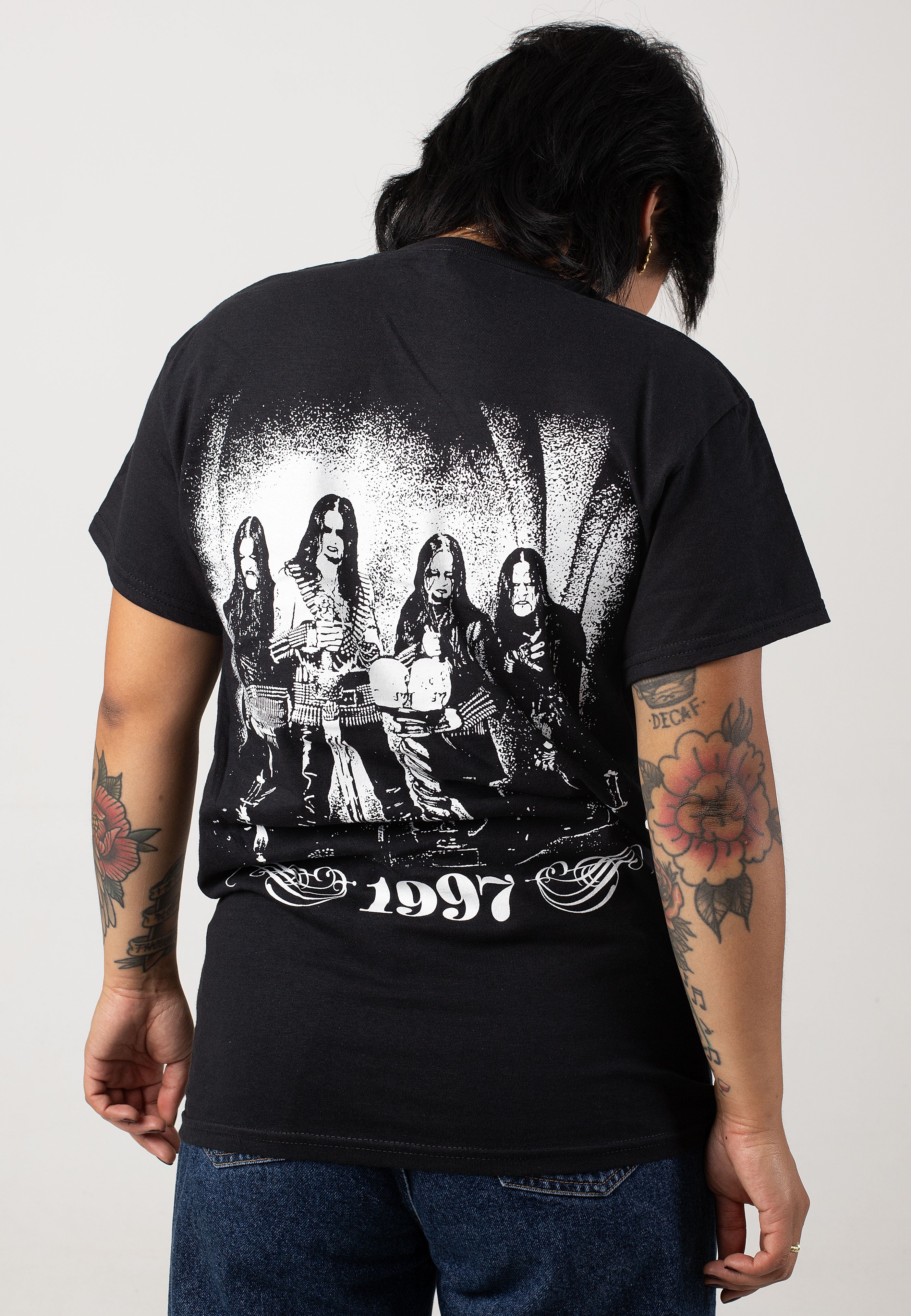 DimMoire シャツ Dimmu Borgir - Puritanical Euphoric Misanthropia (Skulls) - T