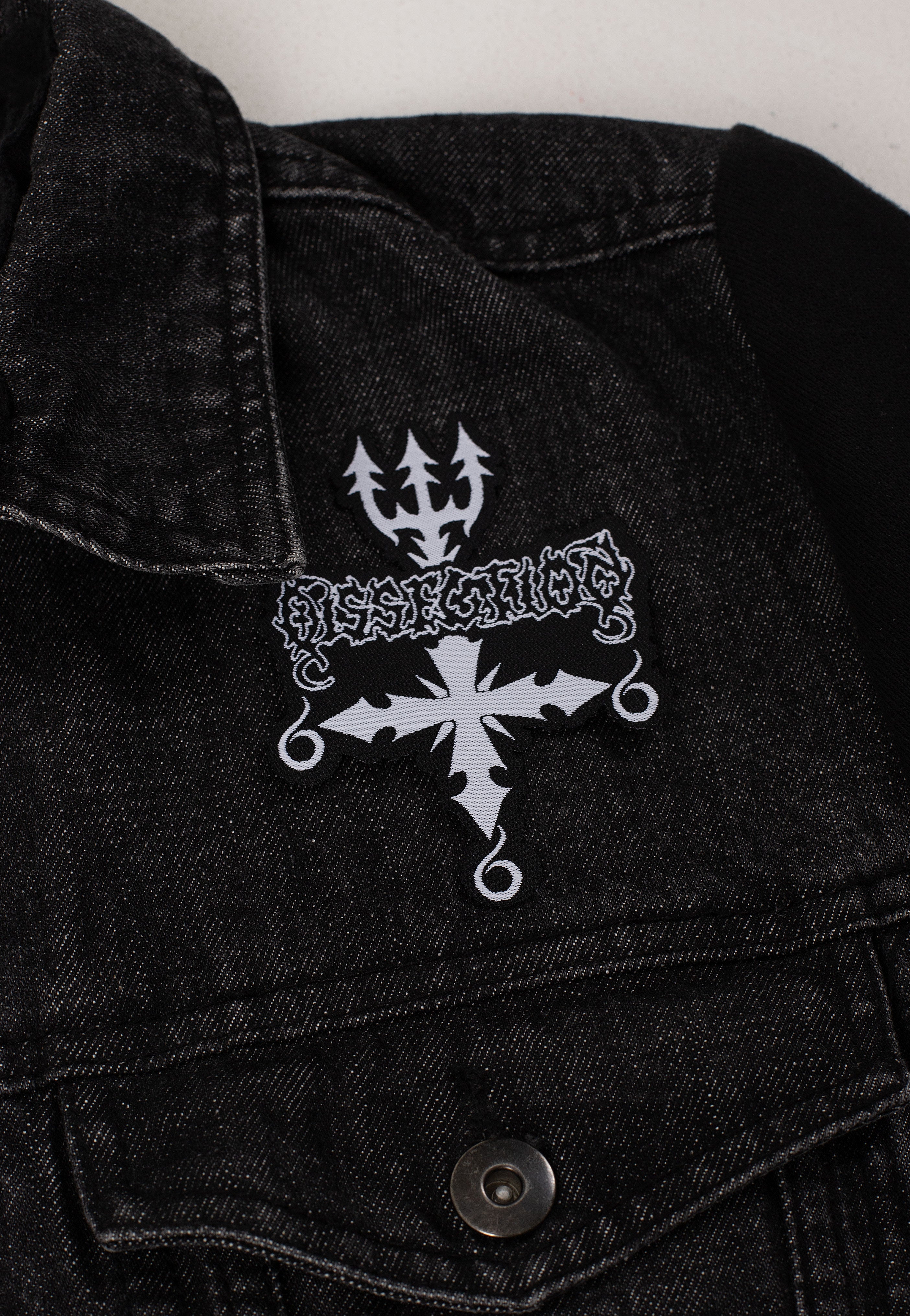 Dissection - Logo Cut Out - Patch | Neutral-Image