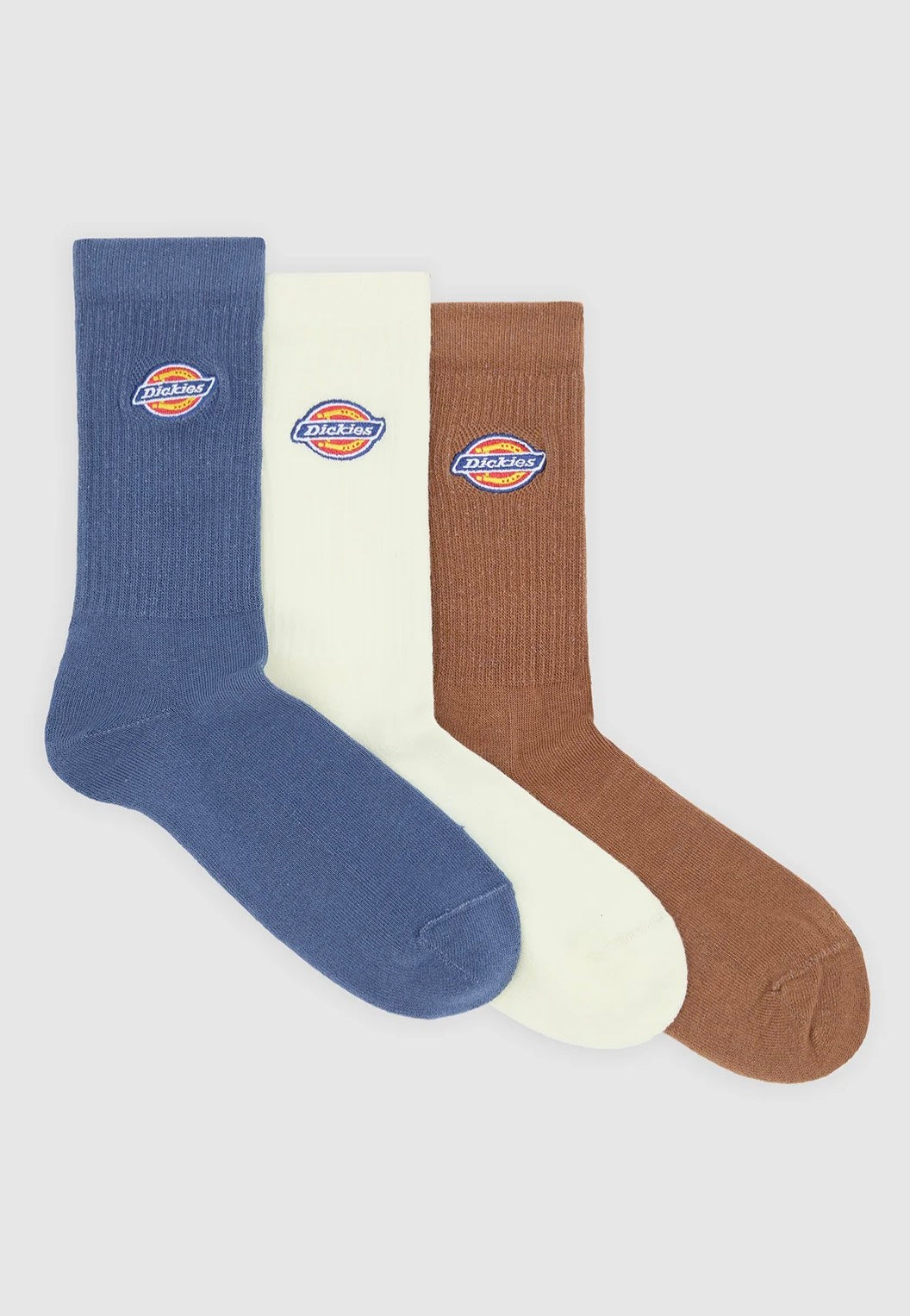 Dickies - Valley Grove Pack Of 3 Retro Indigo - Socks | Neutral-Image