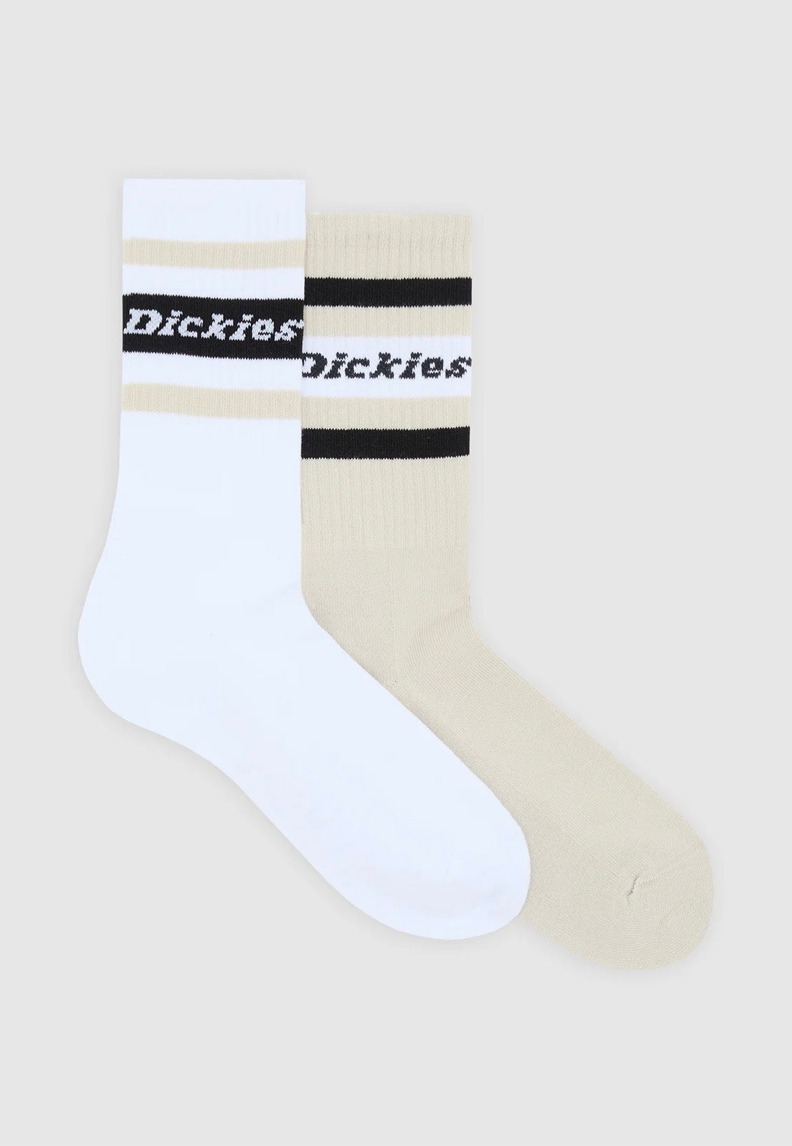 Dickies - Genola Pack Of 2 Stone - Socks | Neutral-Image