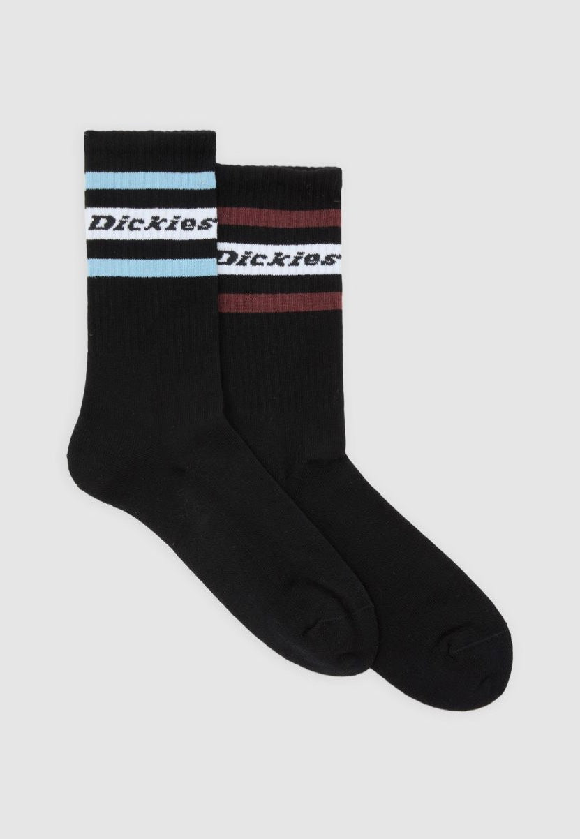 Dickies - Genola Black/Tibetan Red - Socks | Neutral-Image