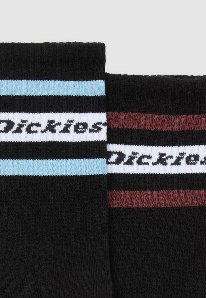 Dickies - Genola Black/Tibetan Red - Socks | Neutral-Image