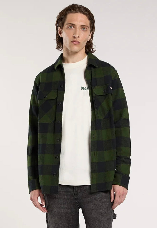 Dickies - Sacramento Pine Needle Green - Shirt | Men-Image