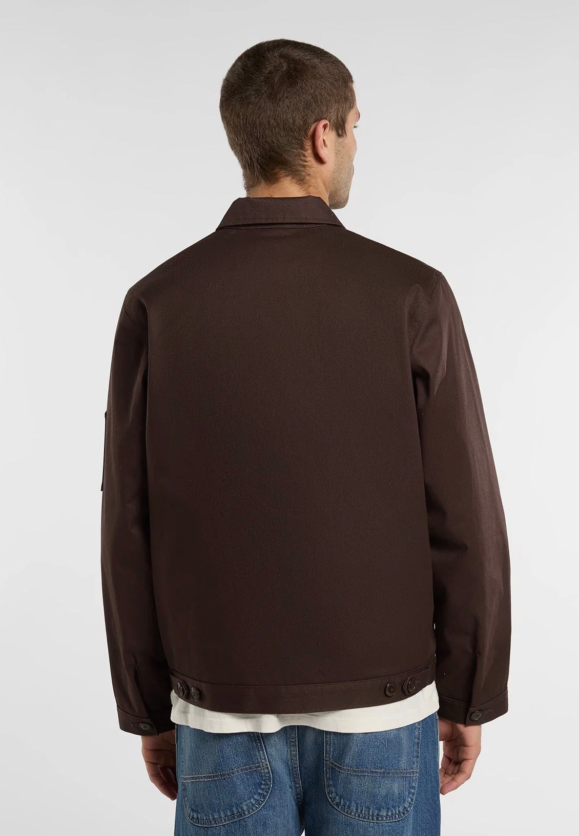 Dickies M Lined Eisenhower Chocolate Brown Bunda | Men-Image