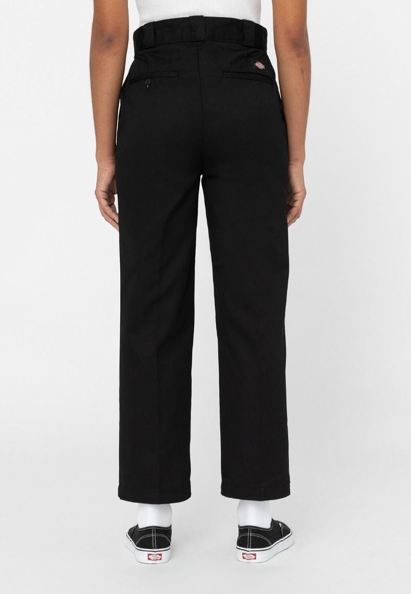 Dickies - Phonenix Cropped Rec Black - Pants | Women-Image
