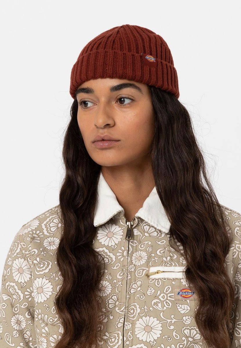 Dickies - Garnett Fisherman Fired Brick - Beanie | Neutral-Image