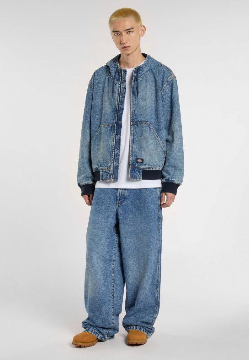 Dickies - Hooded Rinsed Fade - Jeans Jacket | Impericon