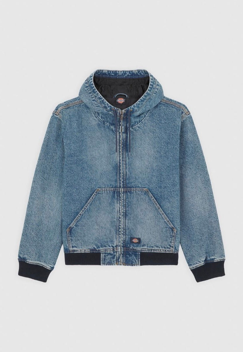 Dickies - Hooded Rinsed Fade - Jeans Jacket | Men-Image