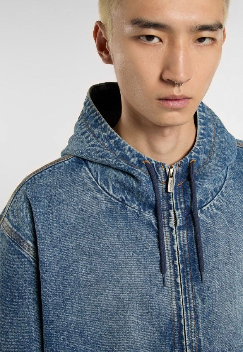 Dickies Hooded Rinsed Fade - Jeans Jacket | Impericon