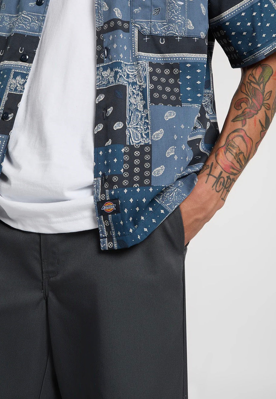 Dickies Glandorf Dark Navy - Shirt | Impericon