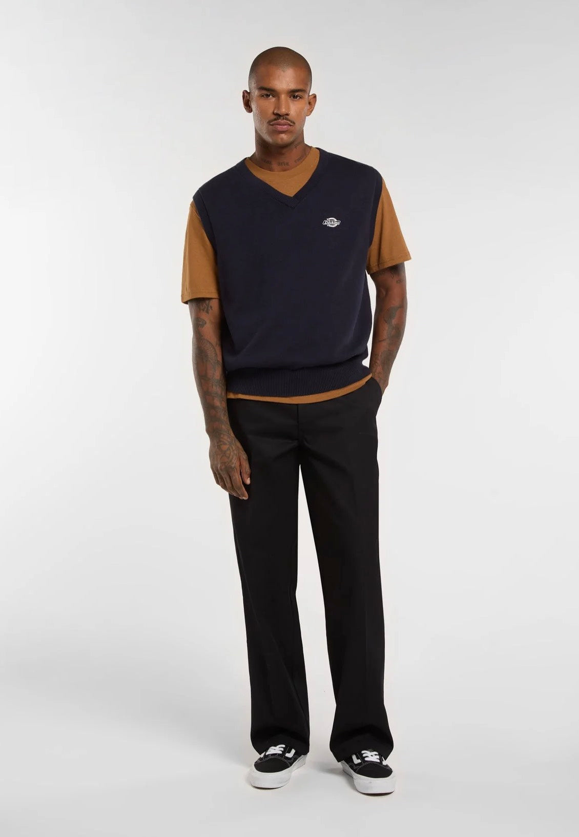 Dickies 877 Loose Fit Work Black Spodnie | Men-Image