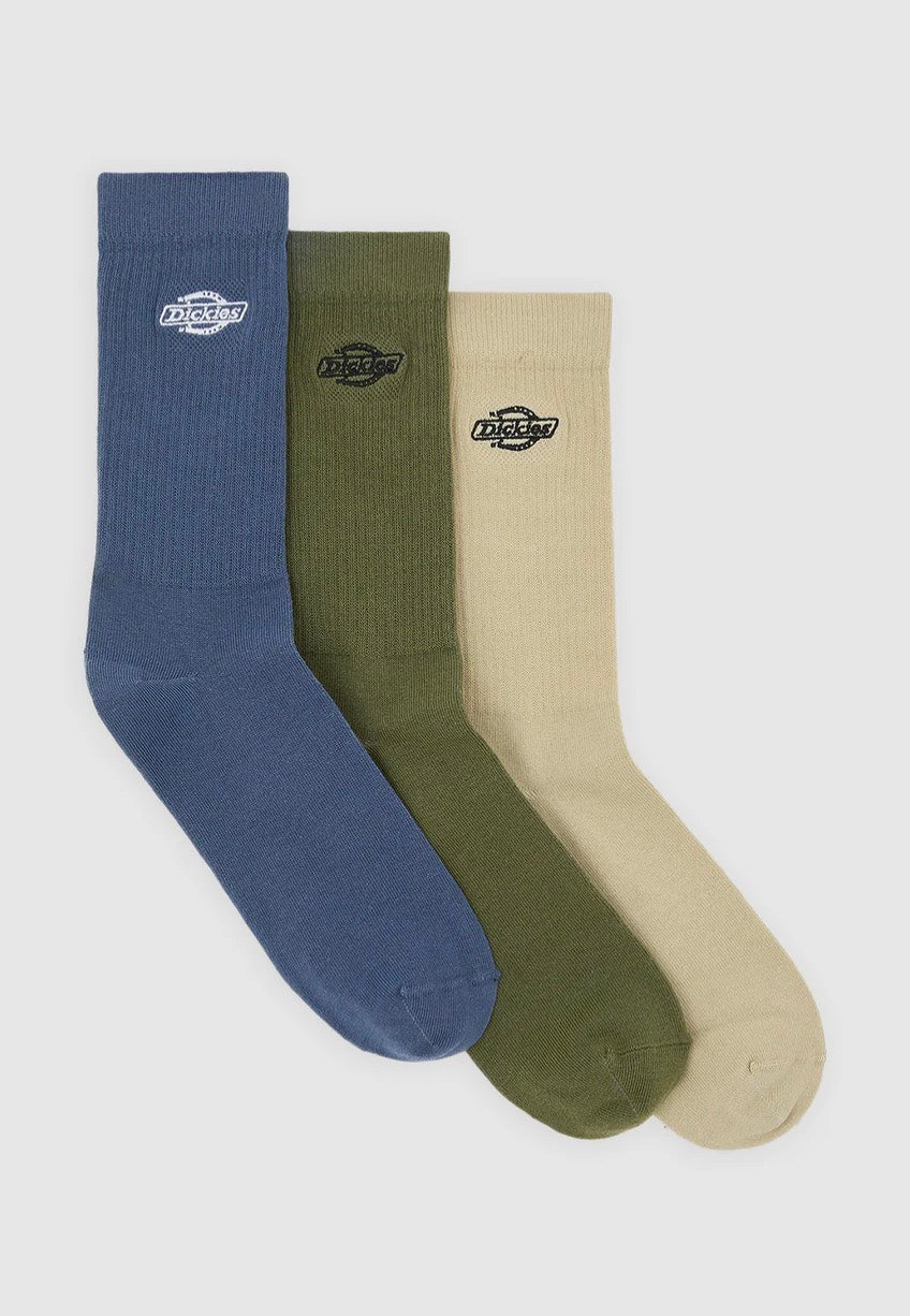 Dickies - Summerdale Pack Of 3 Cypress - Socks | Neutral-Image