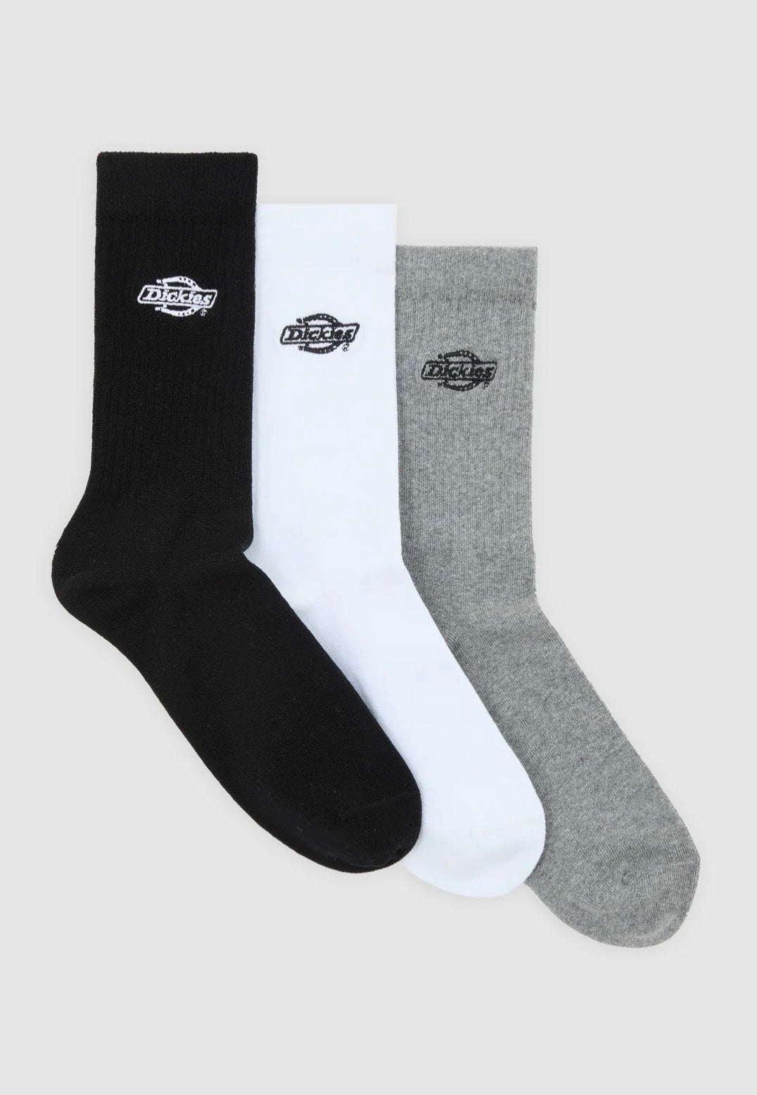 Dickies - Summerdale Pack Of 3 White - Socks | Neutral-Image