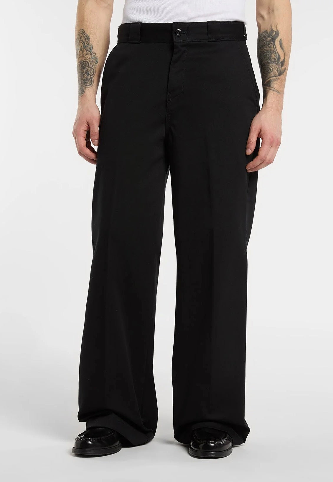 Dickies 247 Baggy Work Black Kalhoty | Men-Image