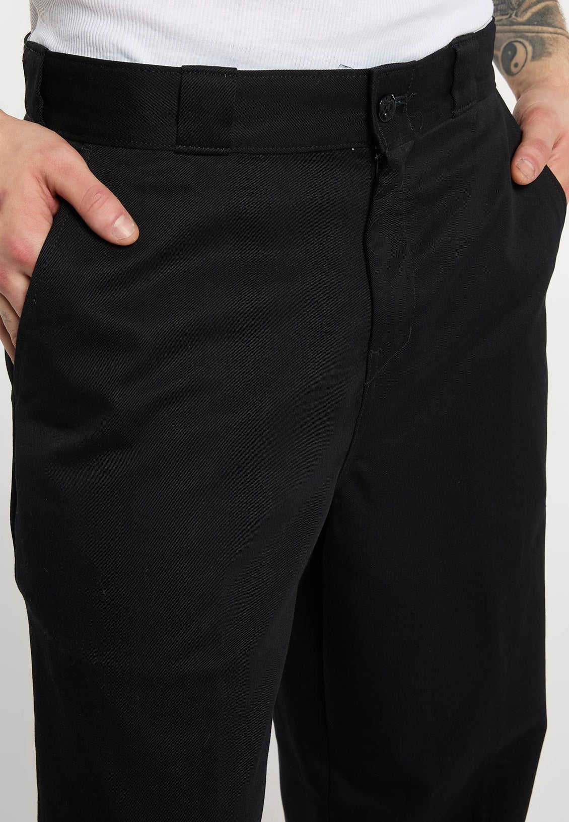 Dickies 247 Baggy Work Black Kalhoty | Men-Image